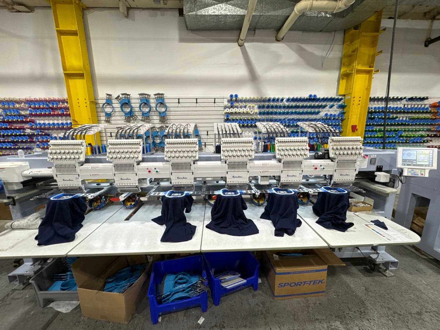Levels Custom Apparel work
