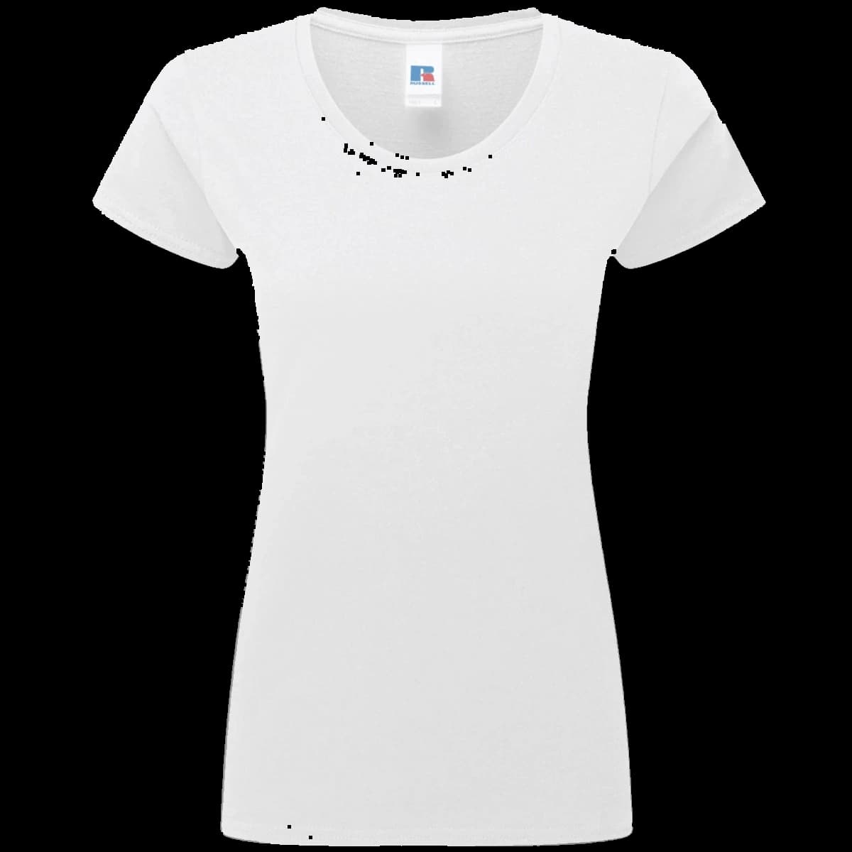 Russell Athletic Ladies Authentic Classic Ringspun T-Shirt — front