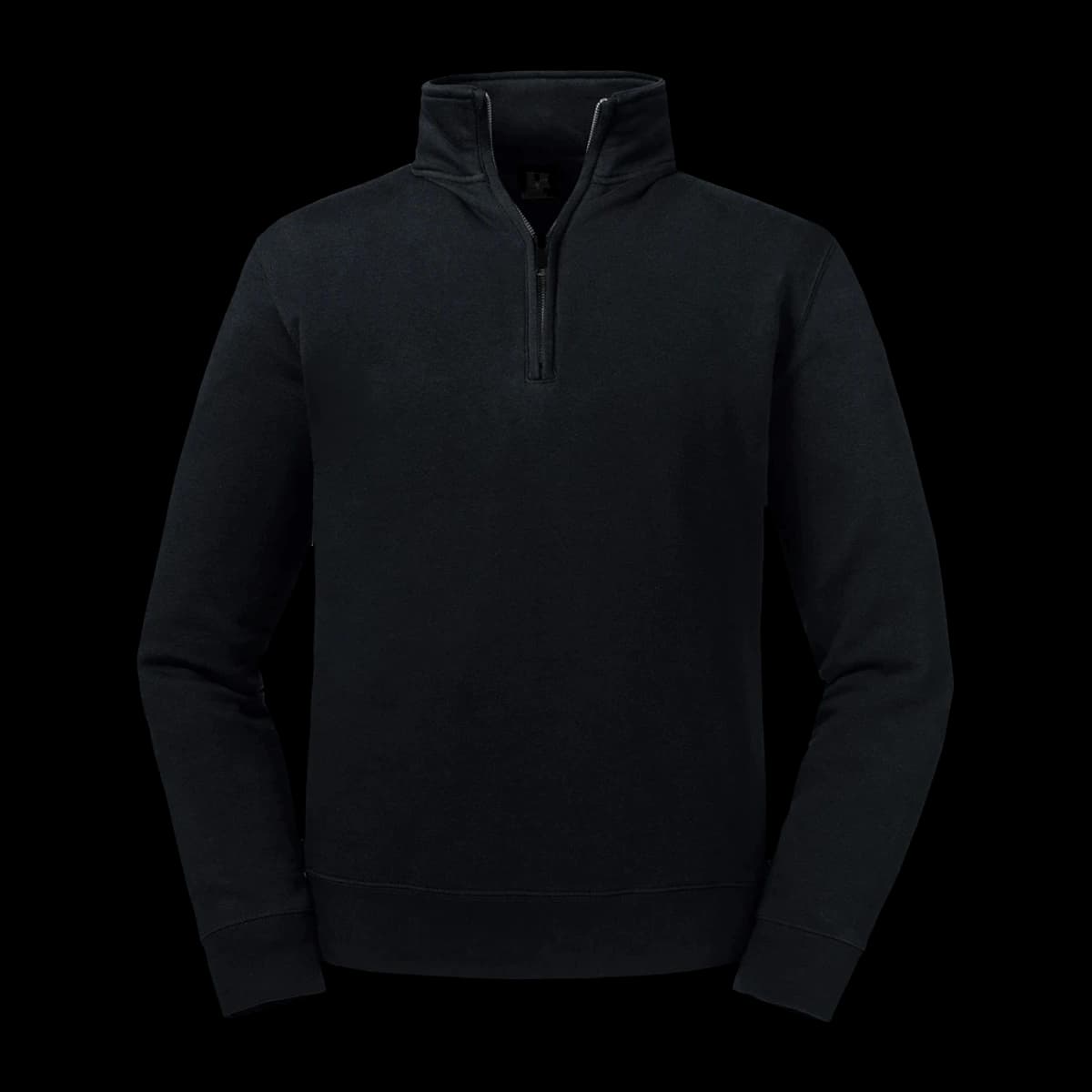 Russell Athletic Authentic Zip Neck Sweatshirt — front