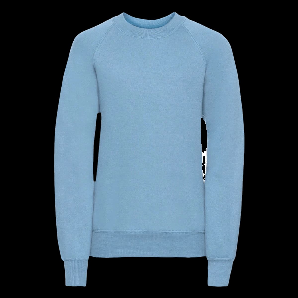 Russell Athletic Kids Raglan Sweatshirt — front