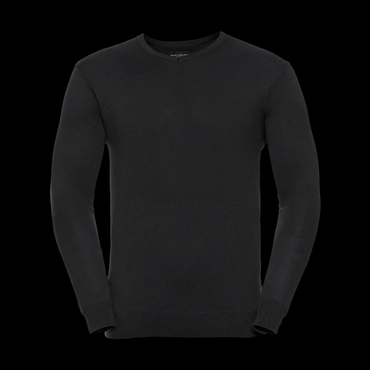 Russell Athletic Collection Cotton Acrylic V Neck Sweater — front
