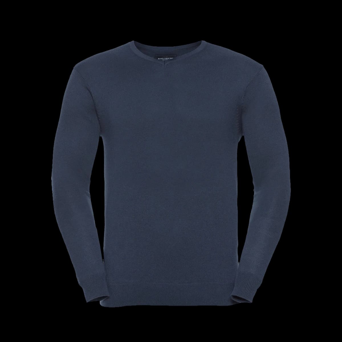 Russell Athletic Collection Cotton Acrylic V Neck Sweater — front