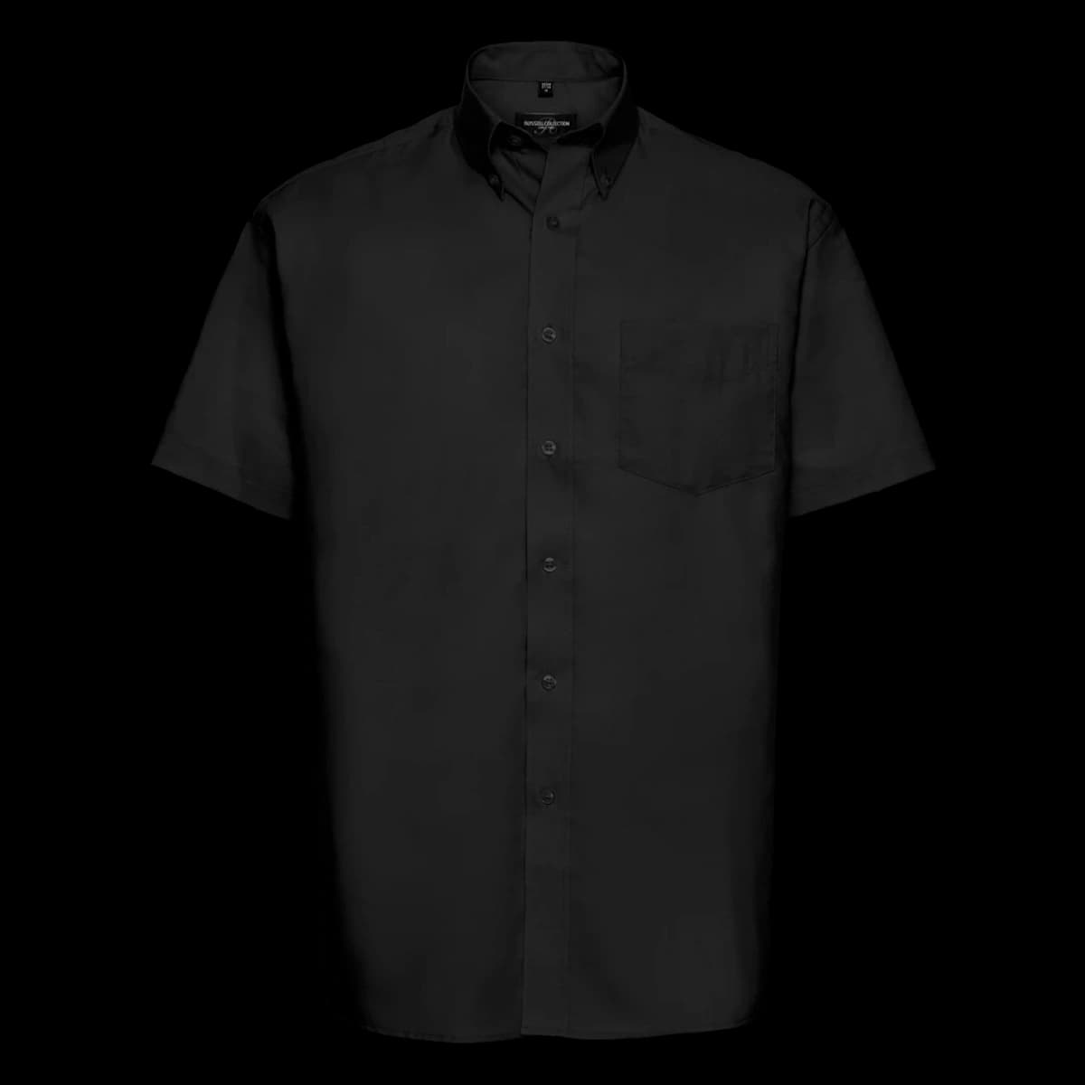 Russell Athletic Collection Short Sleeve Easy Care Oxford Shirt — front