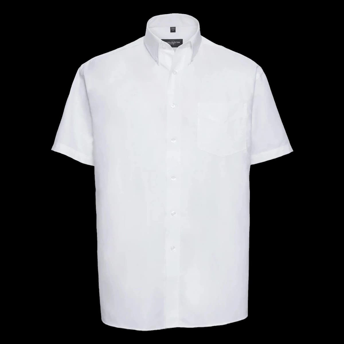 Russell Athletic Collection Short Sleeve Easy Care Oxford Shirt — front