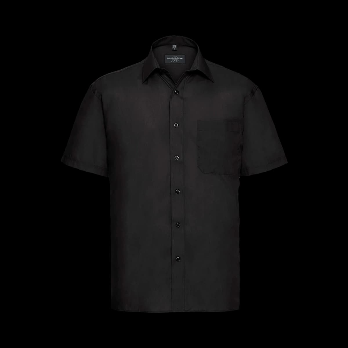 Russell Athletic Collection Short Sleeve Easy Care Poplin Shirt — front