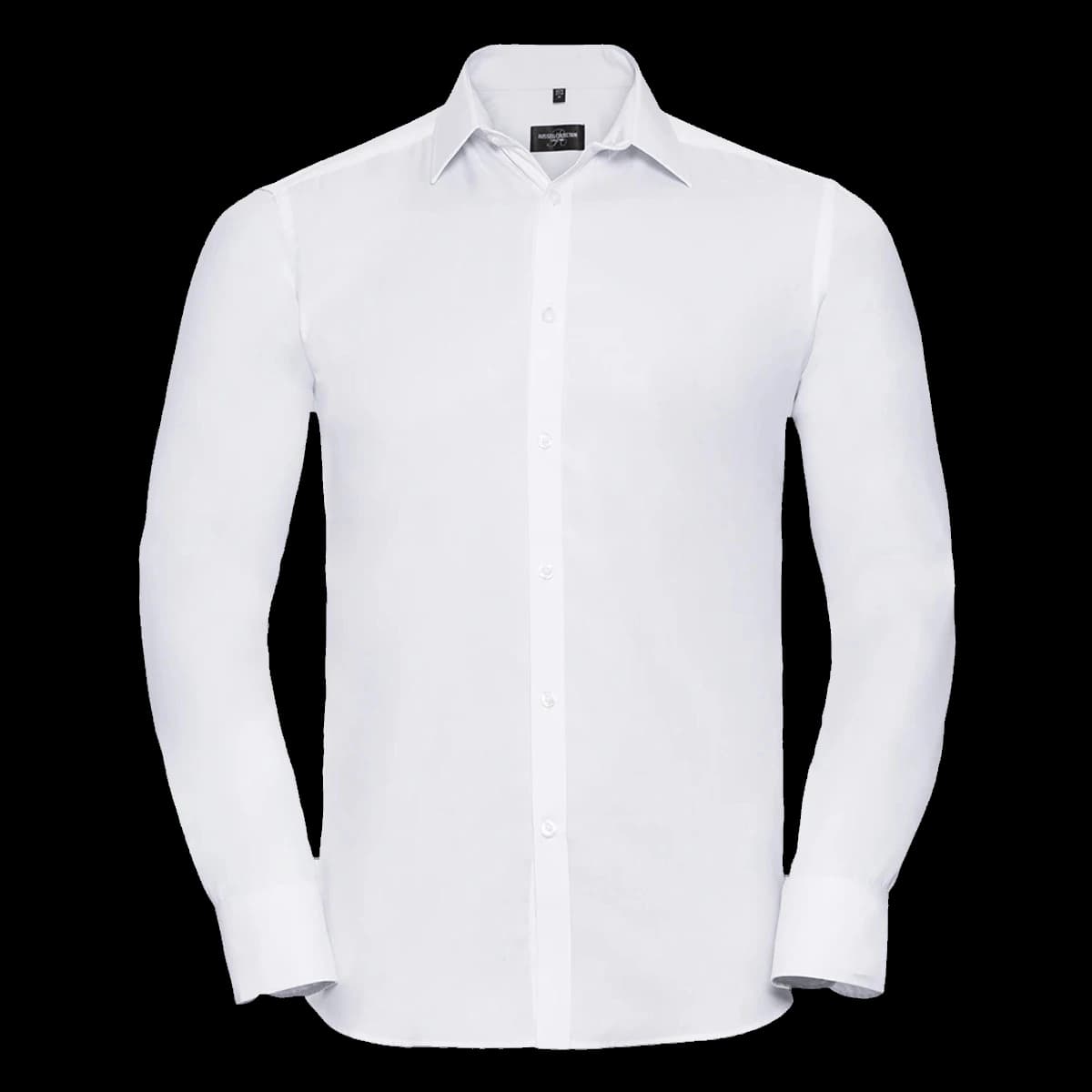 Russell Athletic Collection Long Sleeve Herringbone Shirt — front