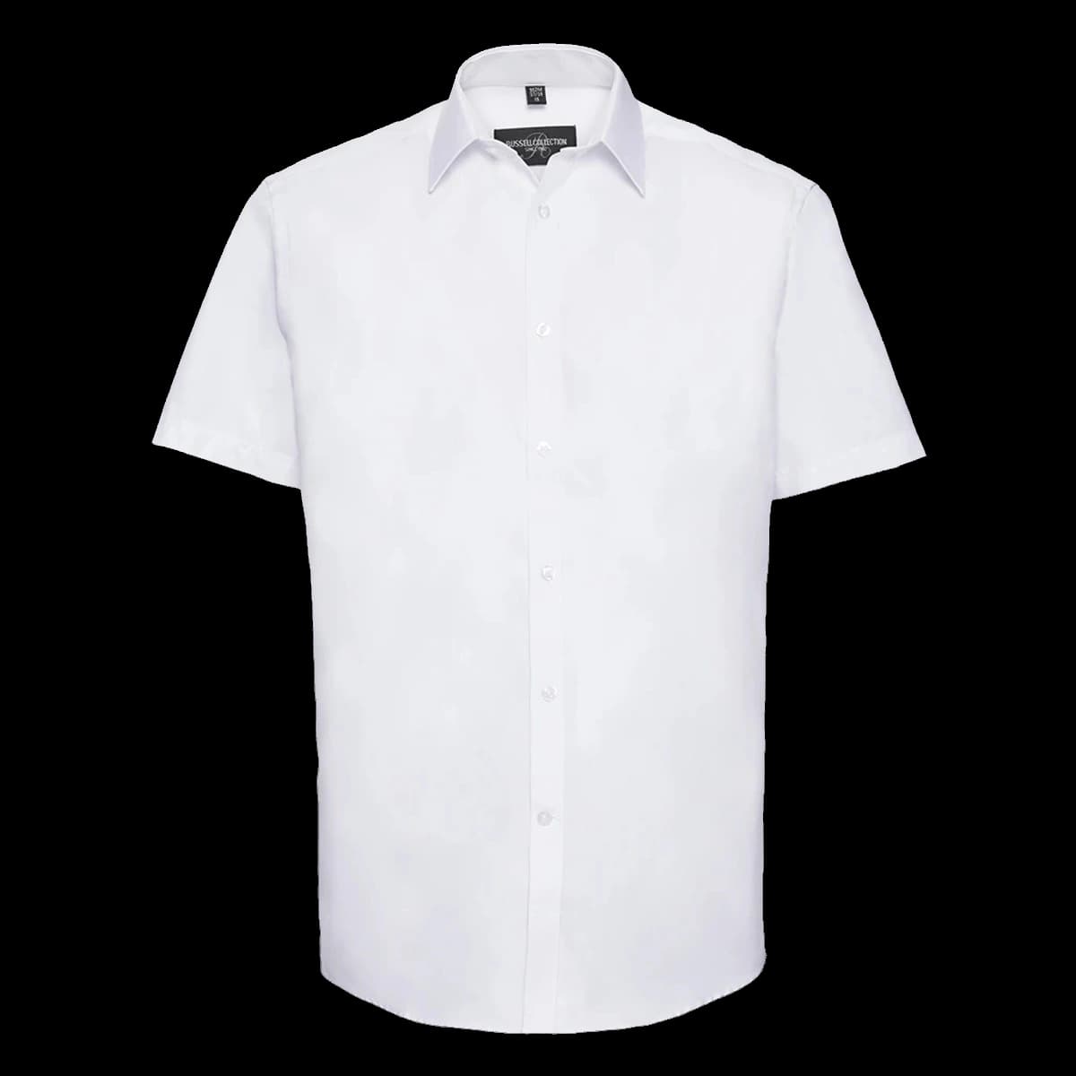 Russell Athletic Collection Short Sleeve Herringbone Shirt — front