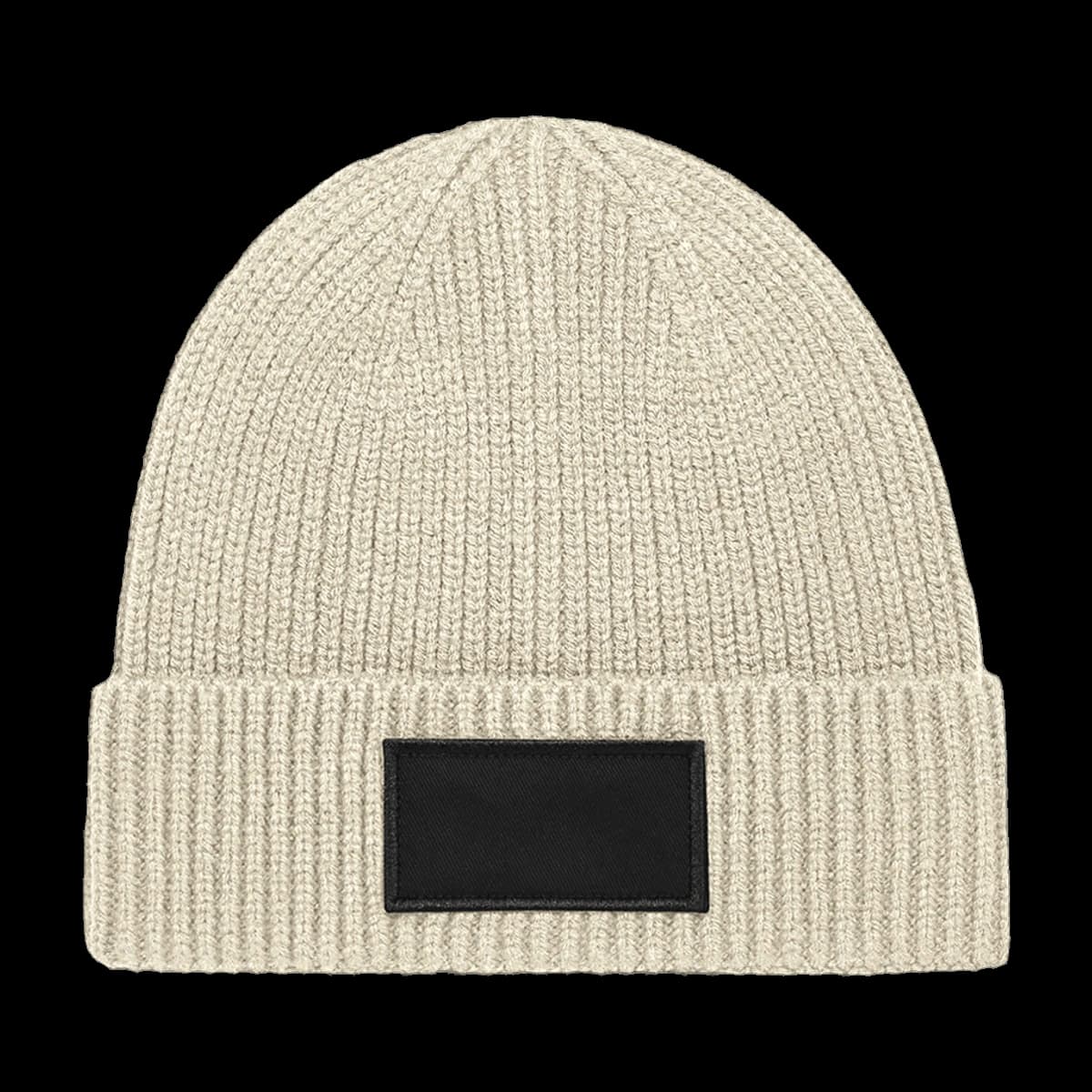 Beechfield Fashion Patch Beanie — front