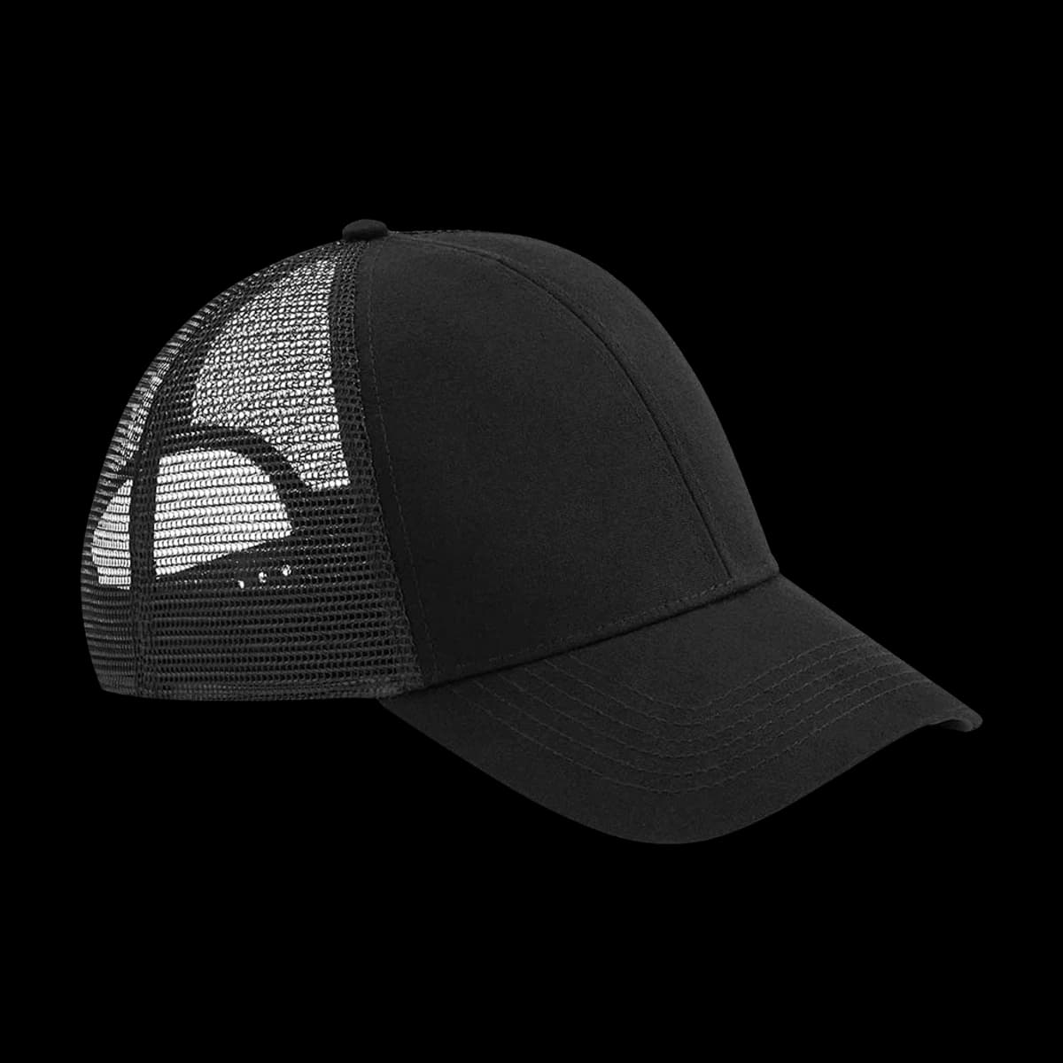 Beechfield Organic Cotton Trucker Cap — front