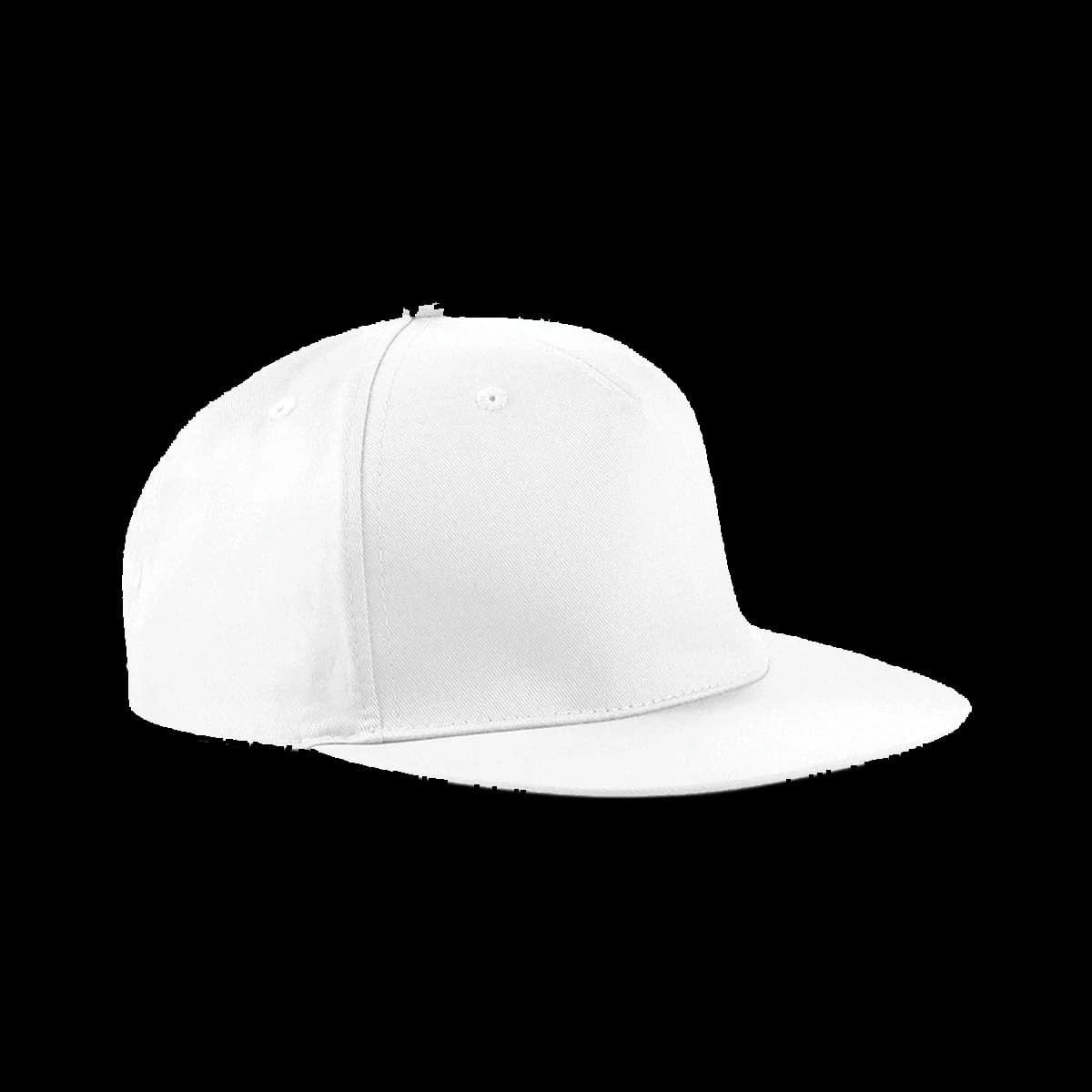Beechfield 5 Panel Snapback Rapper Cap — front