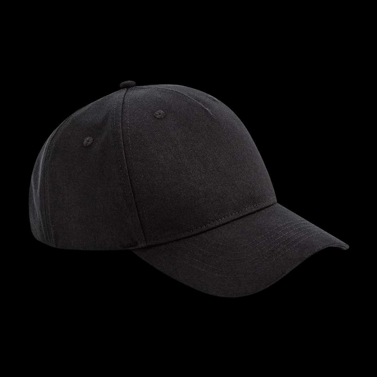 Beechfield Organic Cotton 5 Panel Cap — front