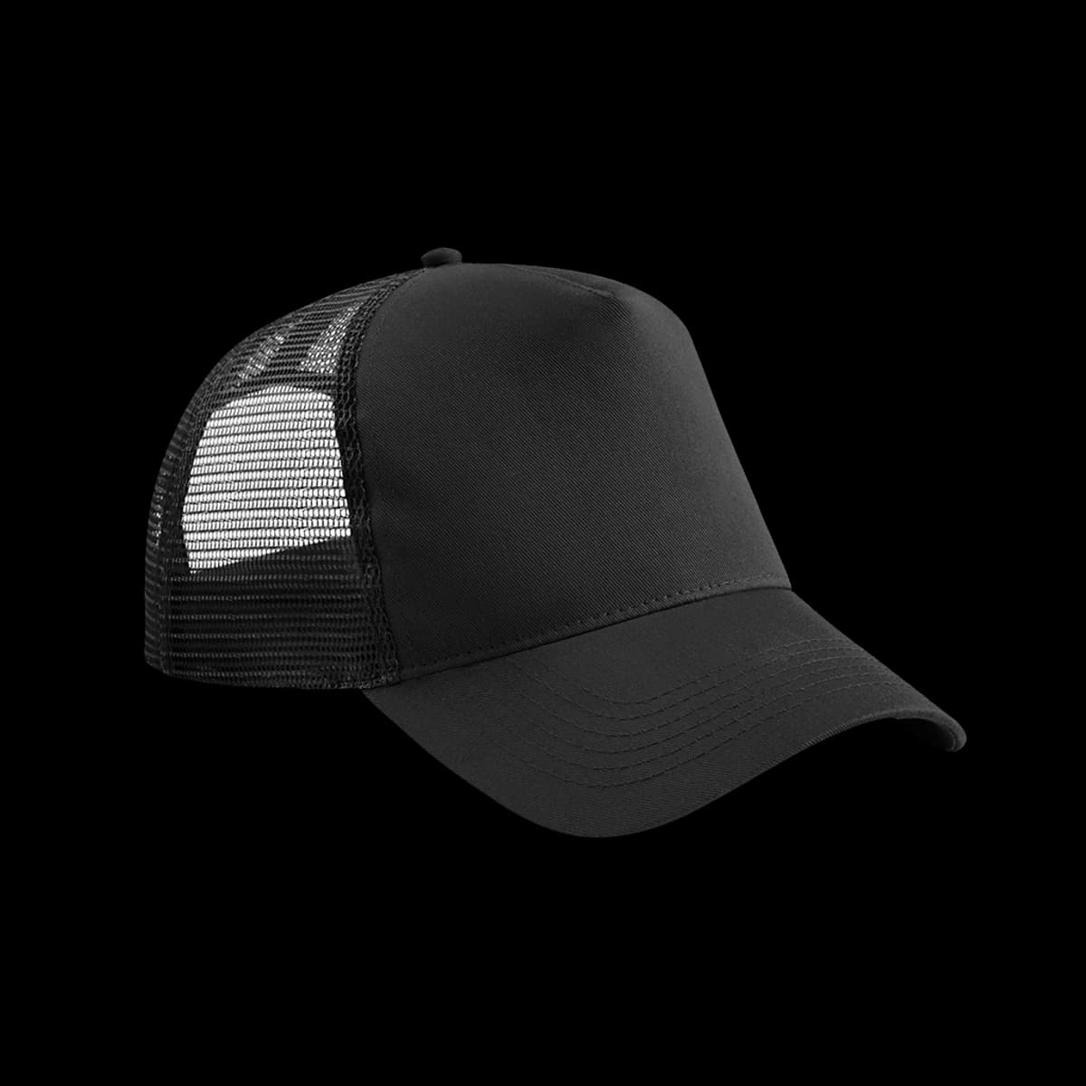 Beechfield Kids Snapback Trucker Cap — front