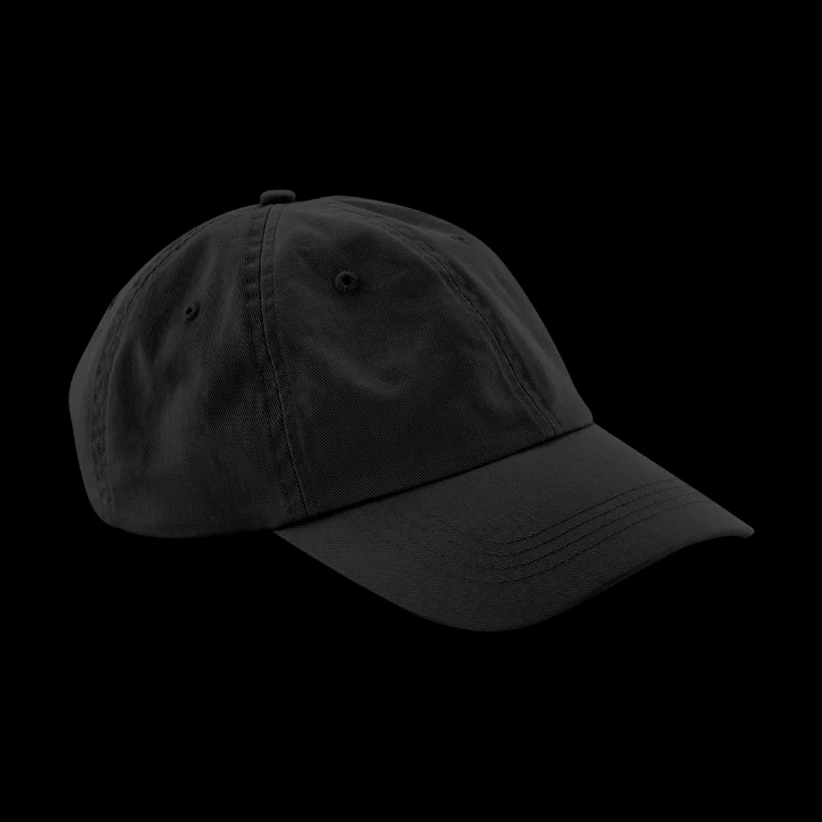 Beechfield Organic Cotton 6 Panel Dad Cap — front