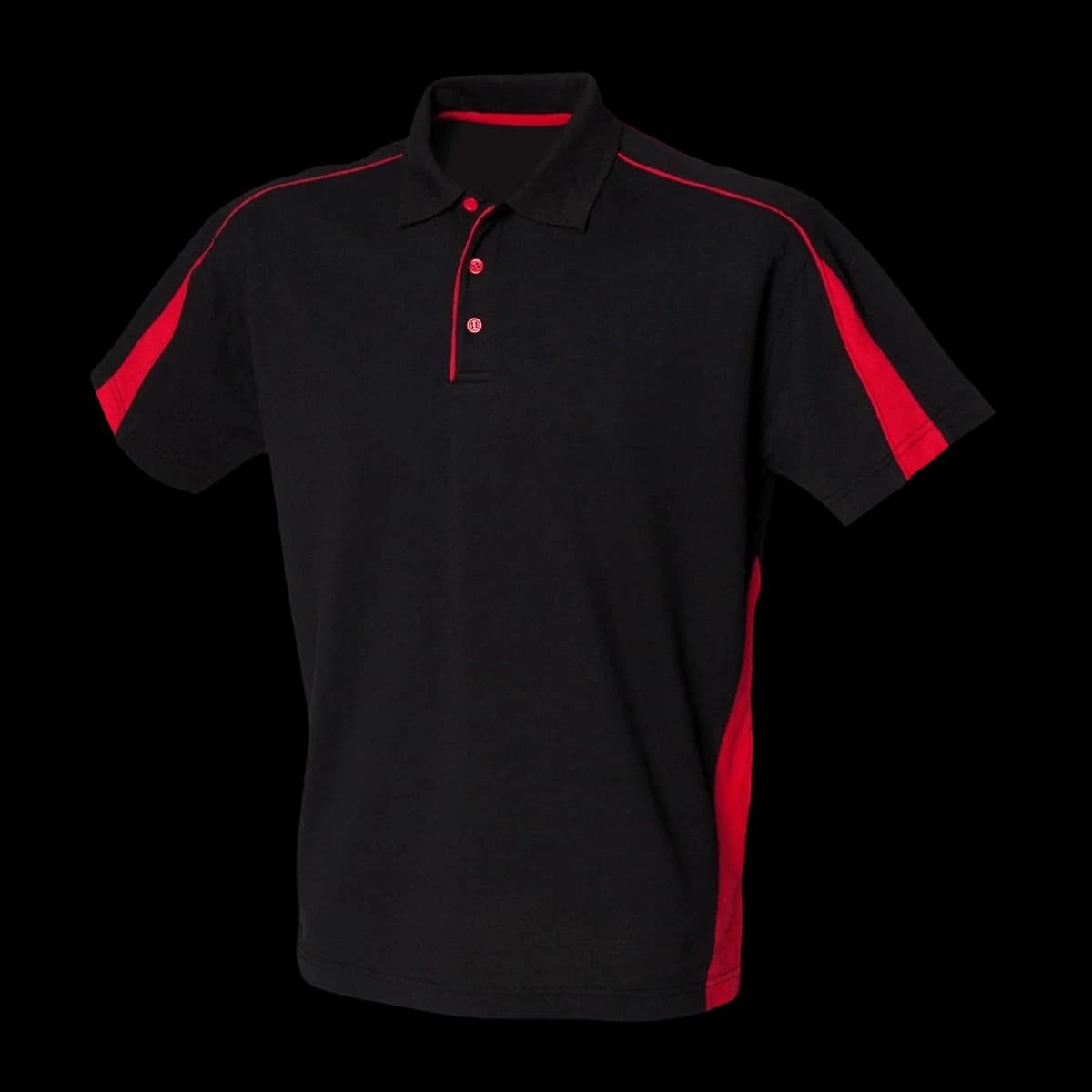 Finden + Hales Club Poly/Cotton Piqué Polo Shirt — front