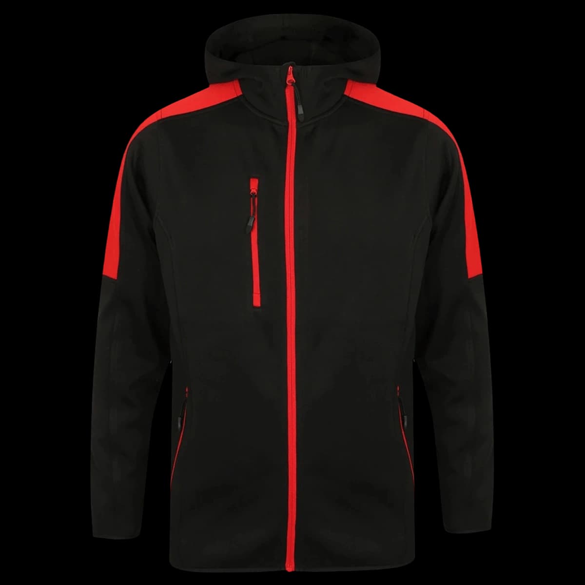 Finden + Hales Active Soft Shell Jacket — front