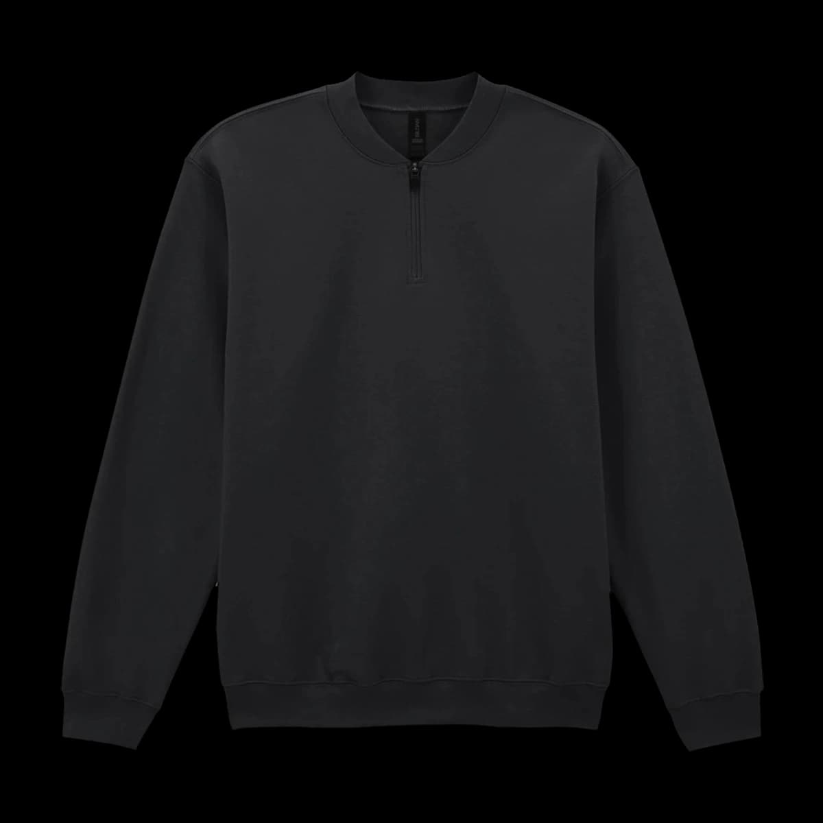 Gildan SoftStyle® Midweight Fleece 1/4 Zip Sweatshirt — front