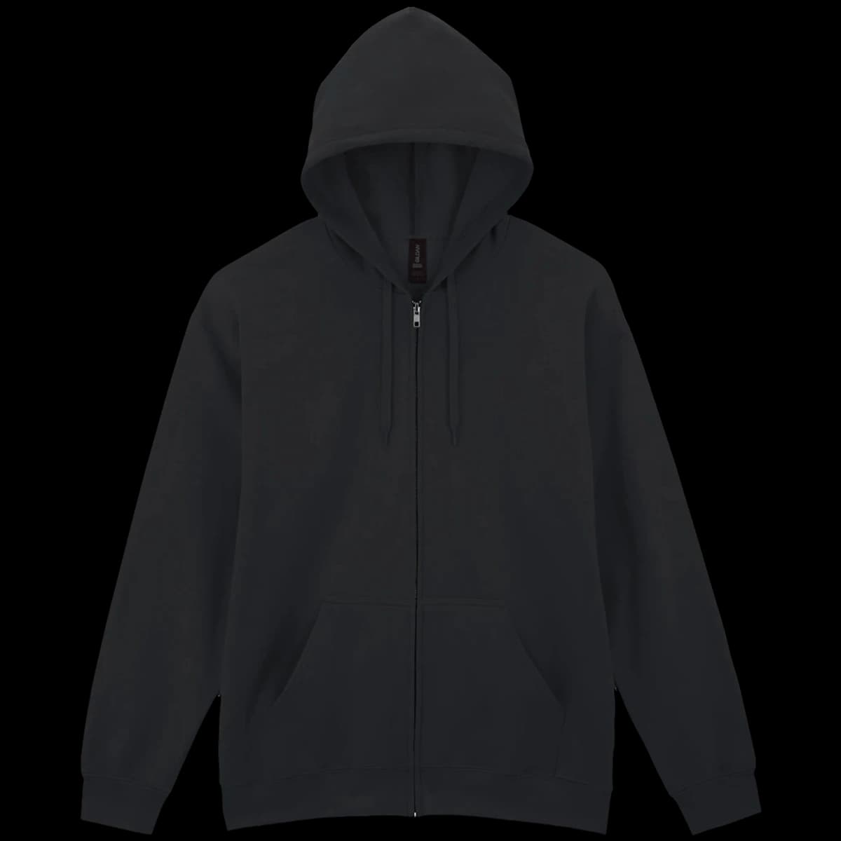Gildan SoftStyle® Midweight Full Zip Hooded Sweatshirt — front