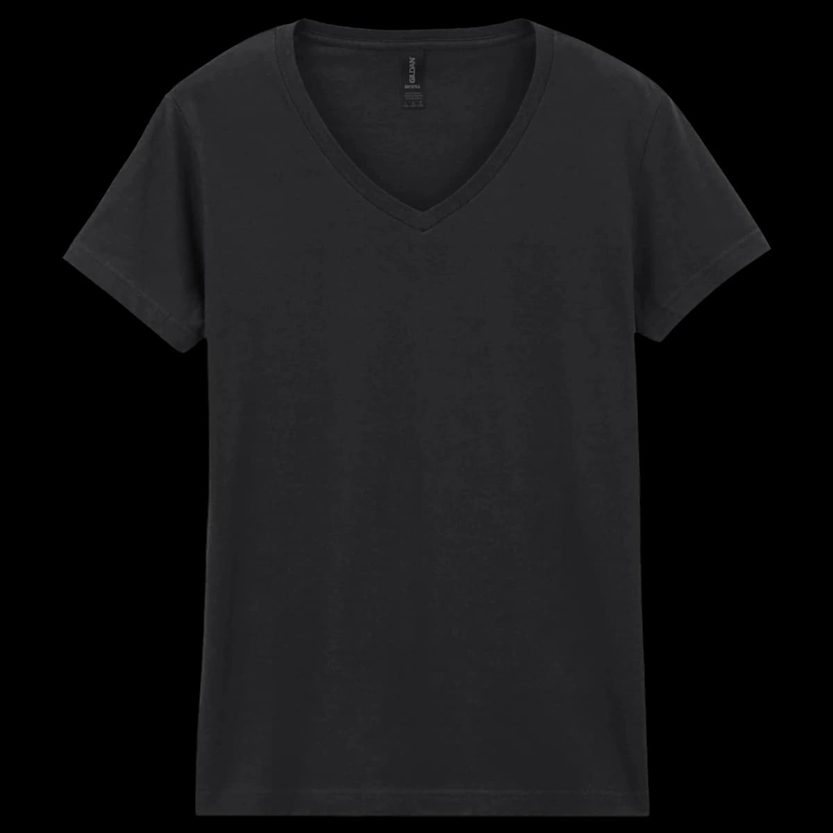 Gildan Ladies SoftStyle® V Neck T-Shirt — front