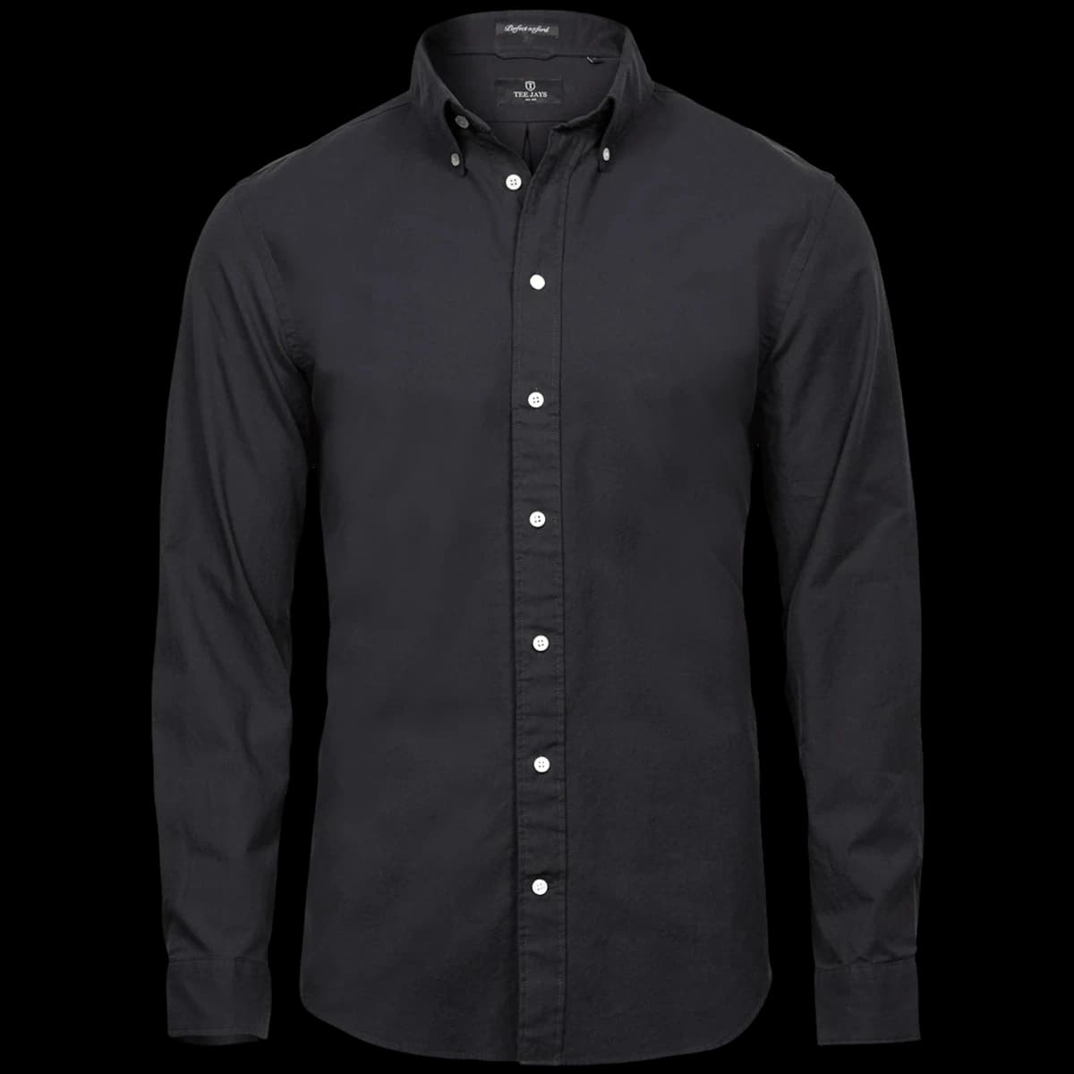 Tee Jays Perfect Long Sleeve Oxford Shirt — front