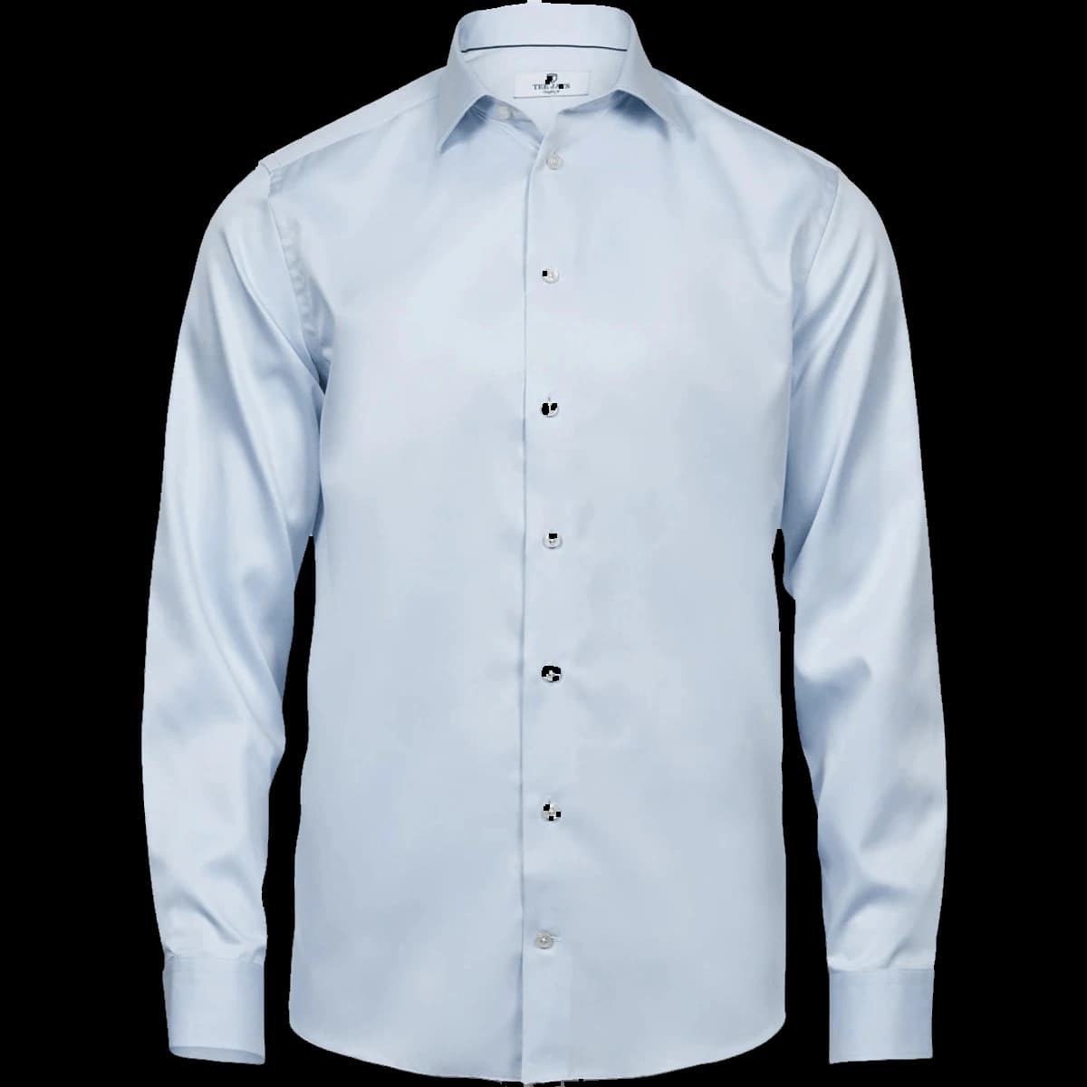 Tee Jays Luxury Comfort Fit Long Sleeve Oxford Shirt — front