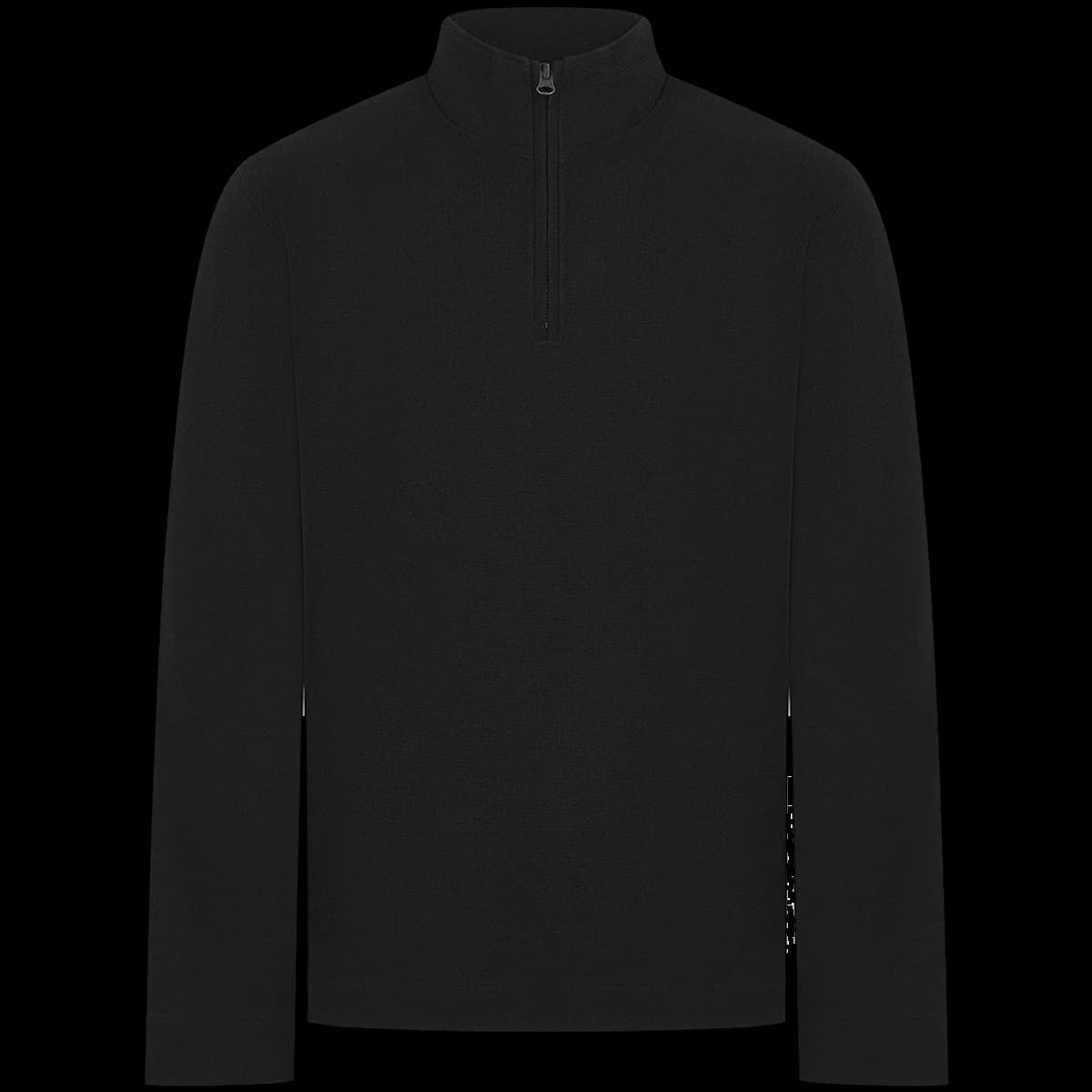 Front Row Premium Piqué 1/4 Zip Top — front