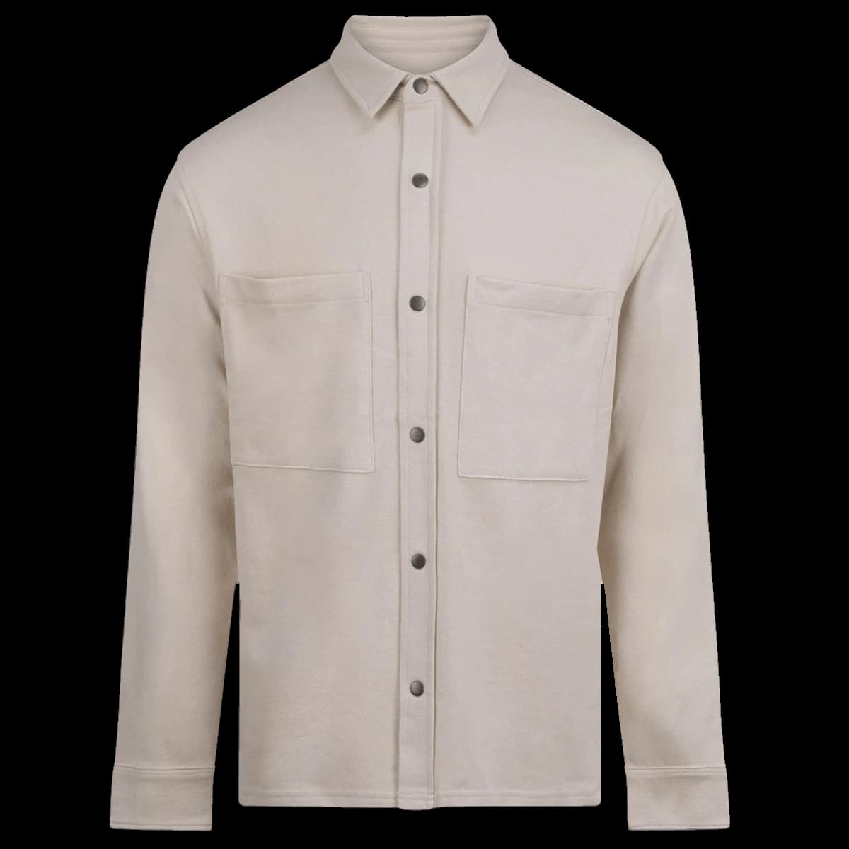 Front Row Premium Piqué Overshirt — front