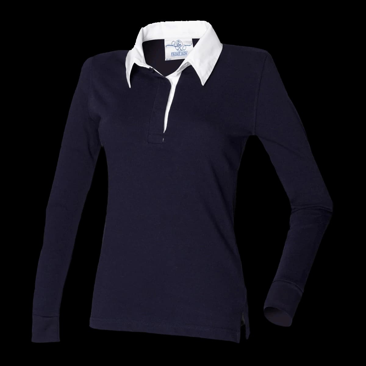 Front Row Ladies Classic Rugby Shirt — front