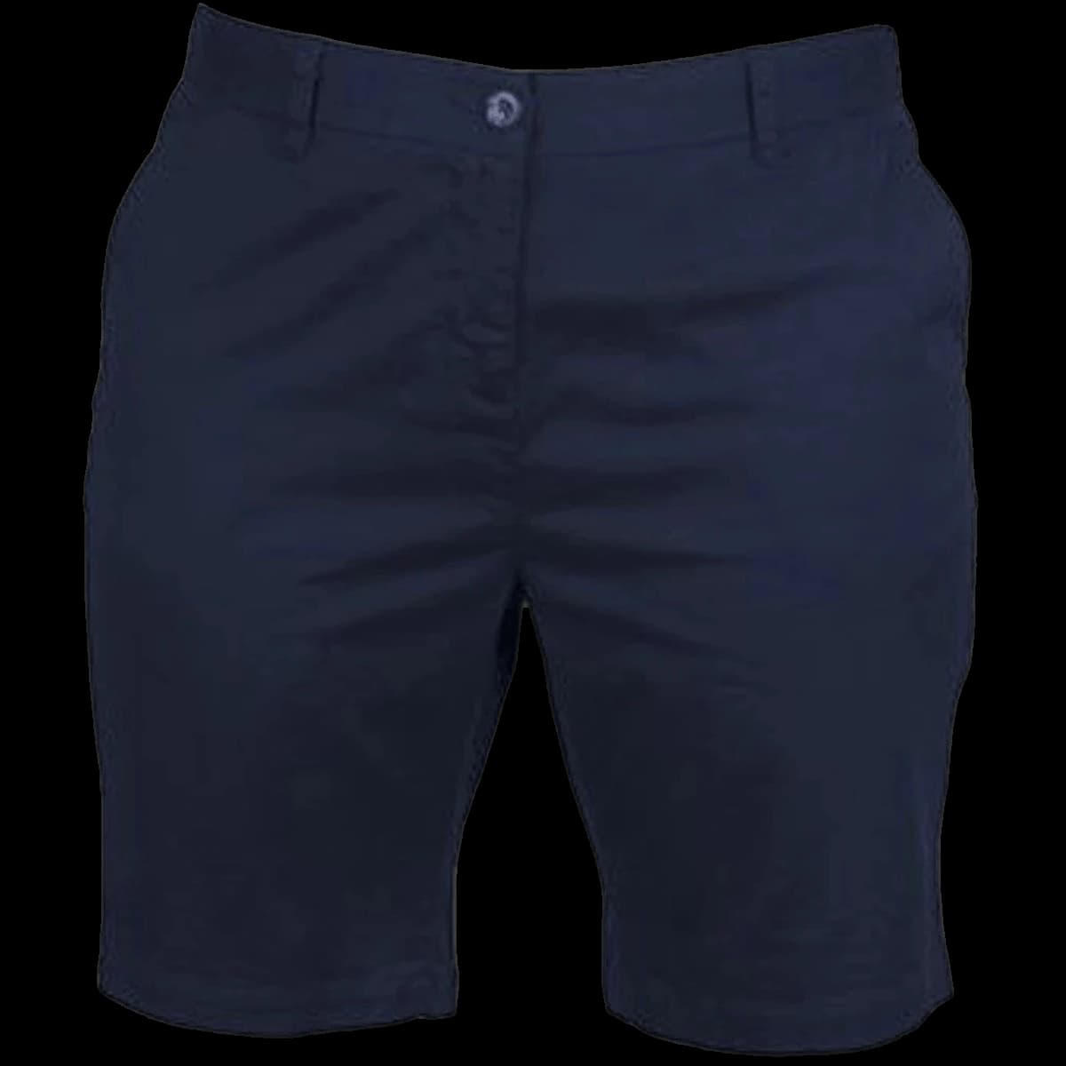 Front Row Ladies Stretch Chino Shorts — front
