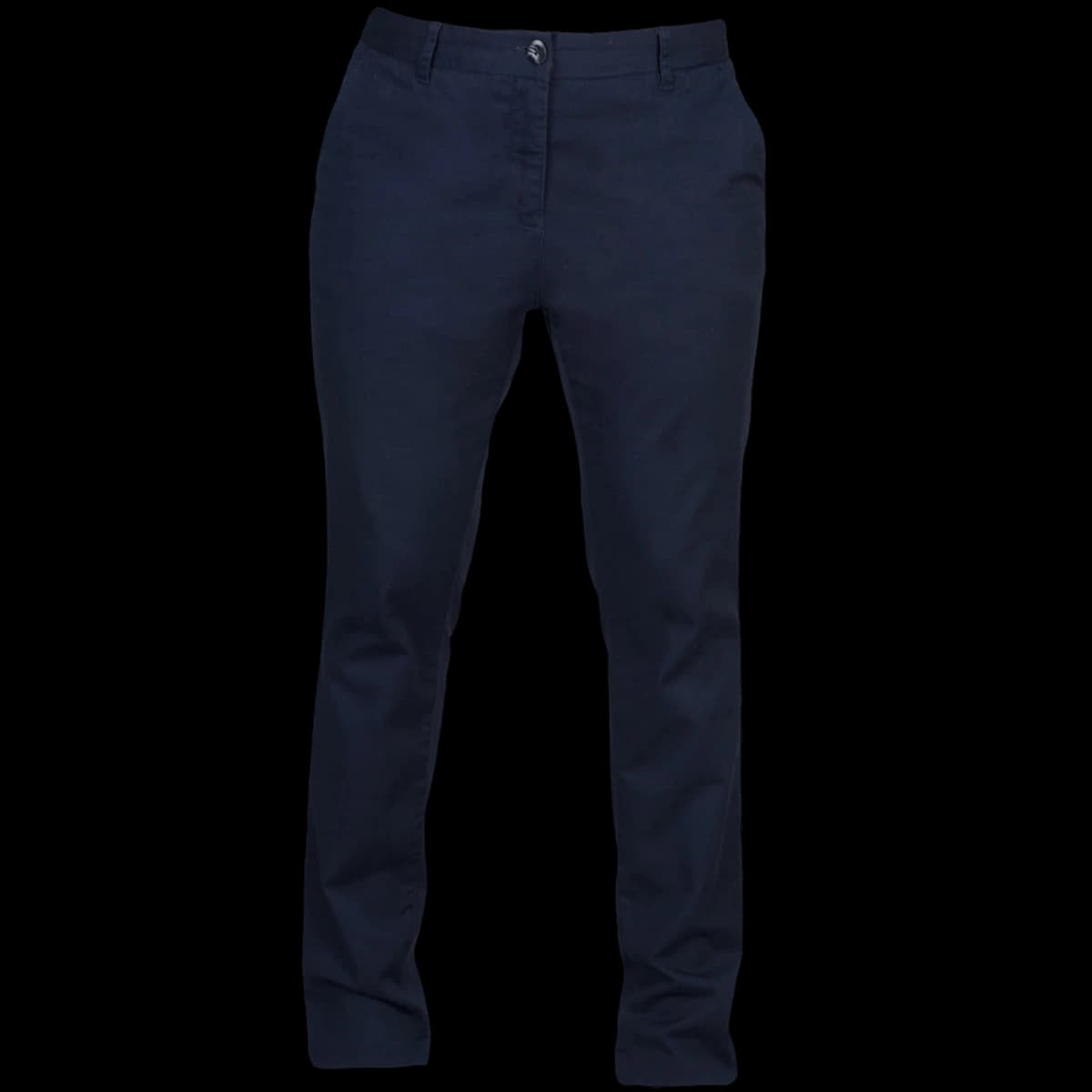Front Row Ladies Stretch Chino Trousers — front