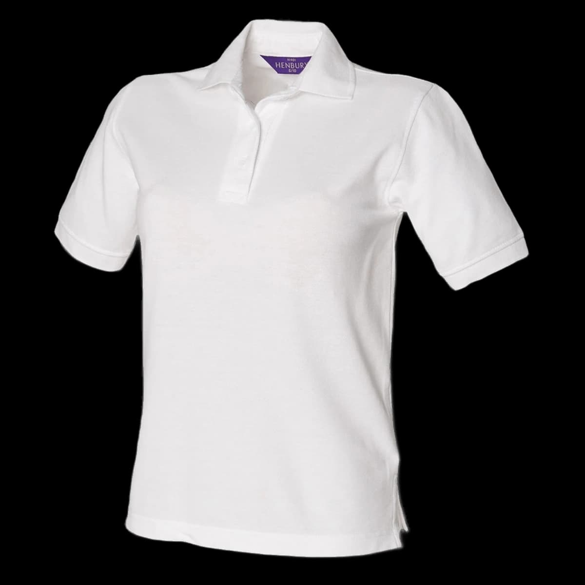 Henbury Ladies Poly/Cotton Piqué Polo Shirt — front