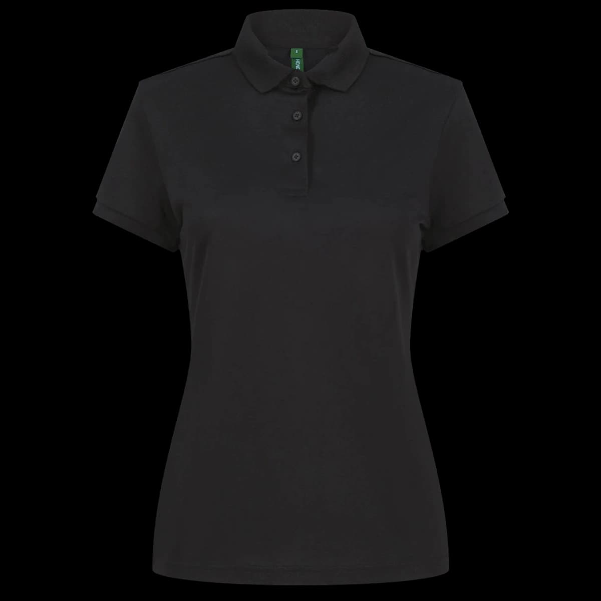 Henbury Ladies Recycled Polyester Polo Shirt — front