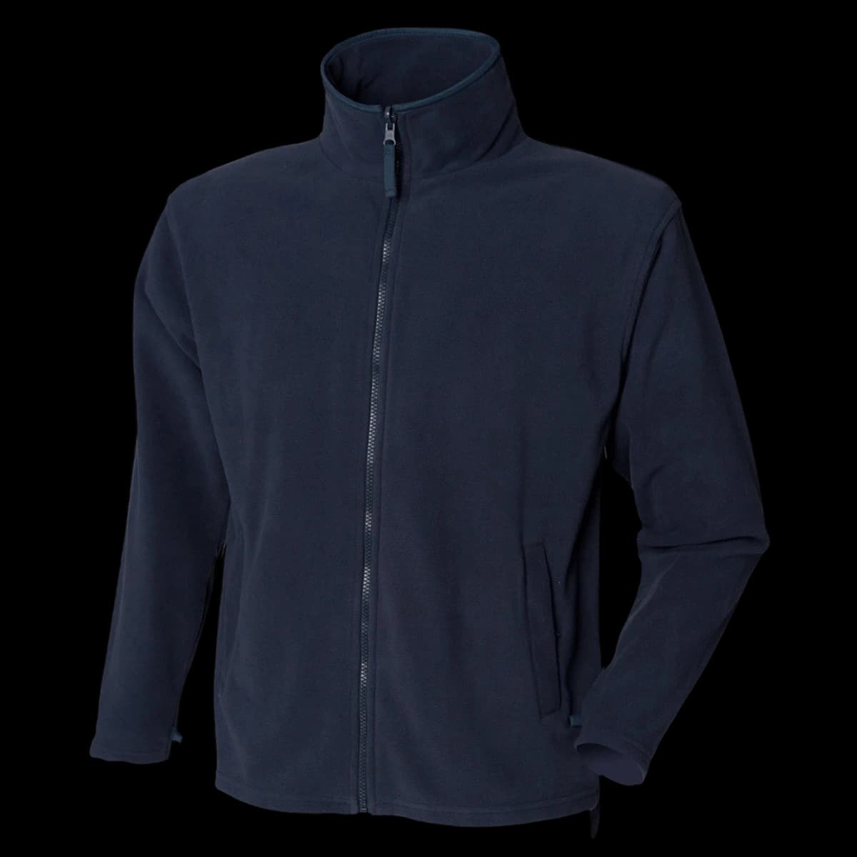Henbury Micro Fleece Jacket — front