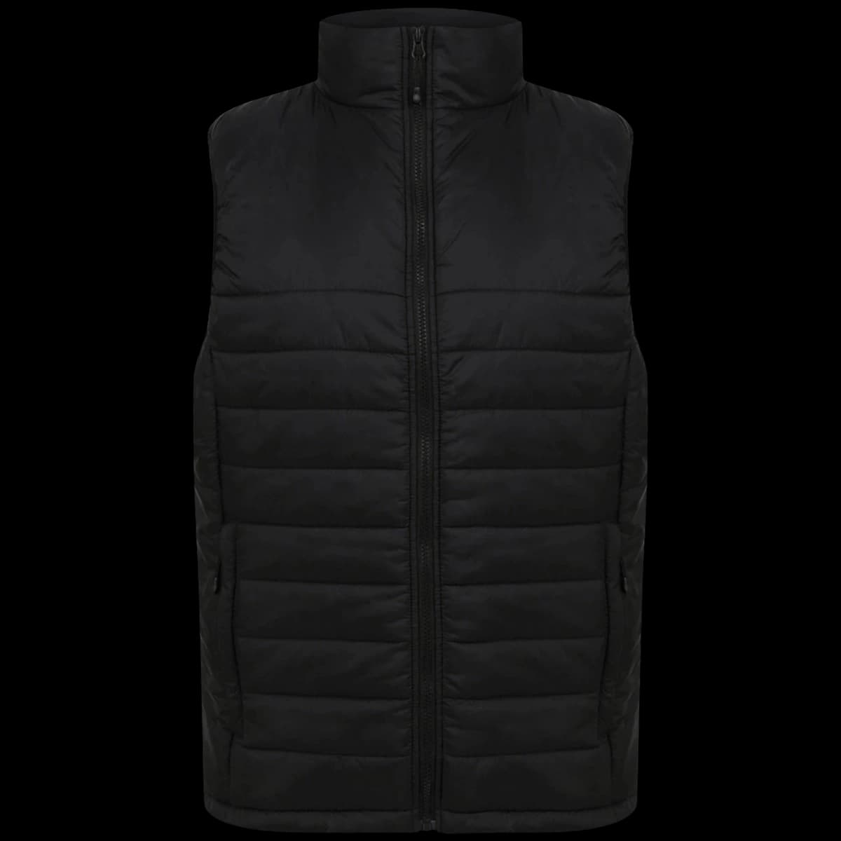 Henbury Unisex Padded Gilet — front