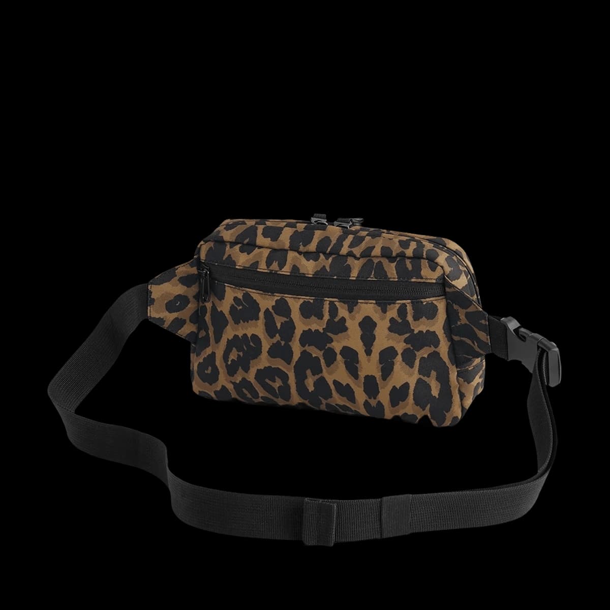 BagBase Leopard Print Cross Body Bag — back