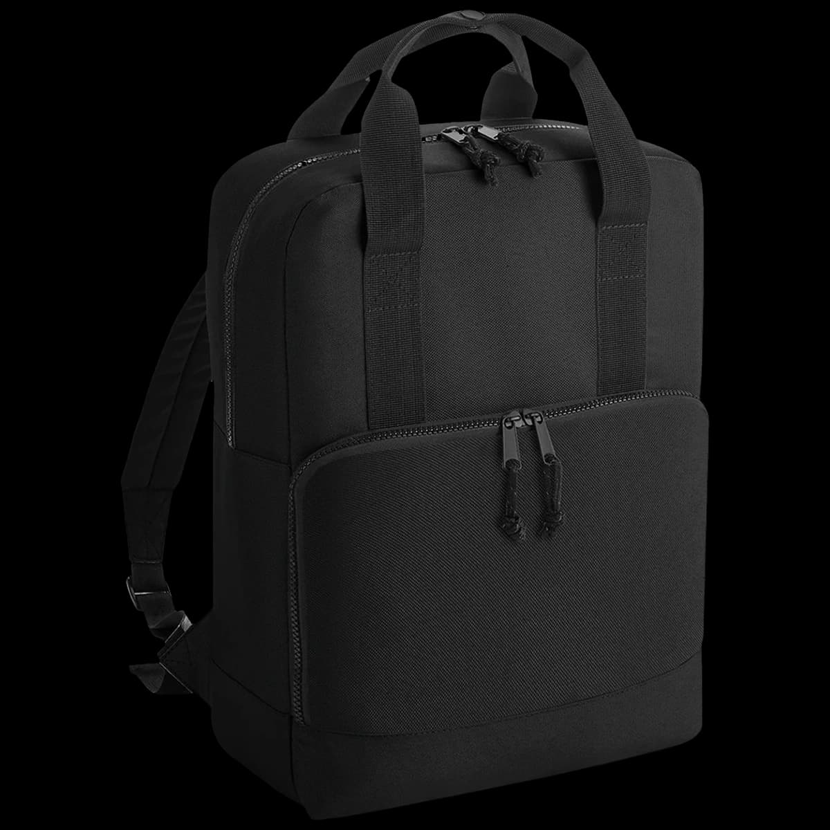 BagBase Recycled Twin Handle Cooler Backpack — front