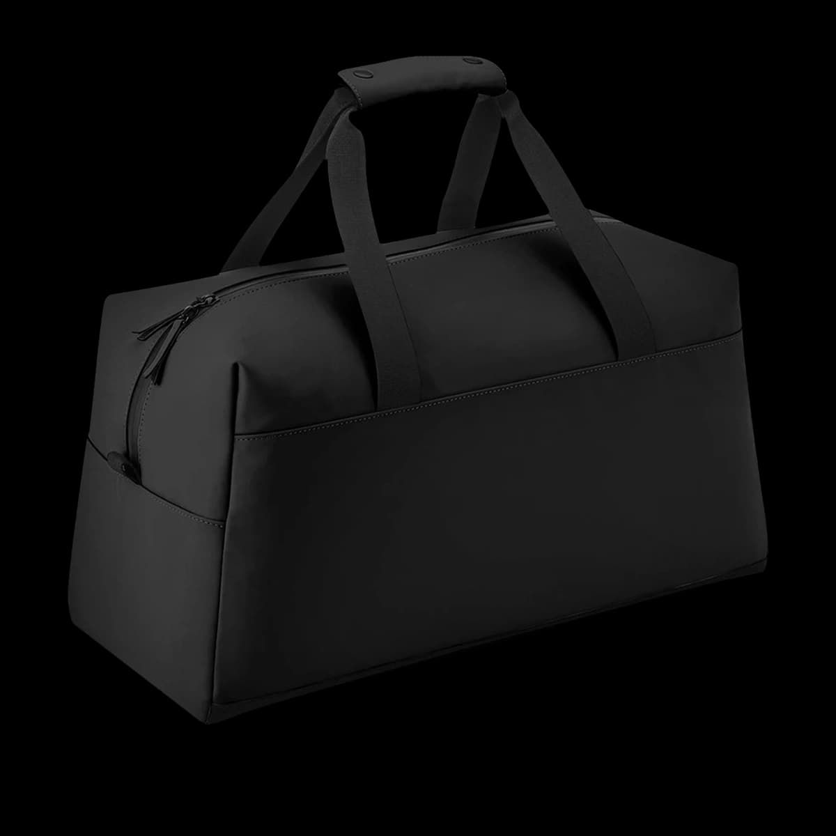 BagBase Matte PU Weekender — front