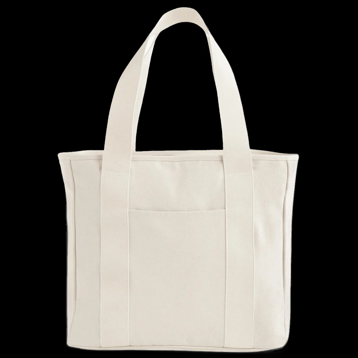 BagBase Edit Canvas Tote Bag — front