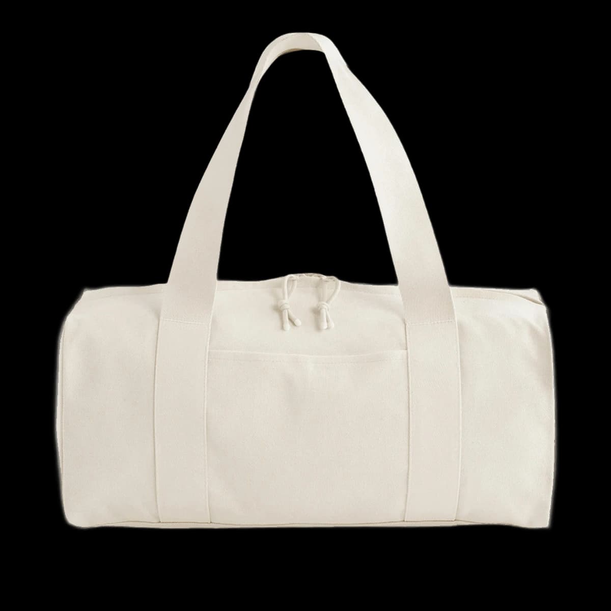 BagBase Edit Canvas Duffle — front
