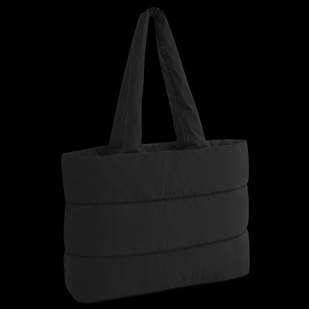 BagBase Quilted Tote Bag — front
