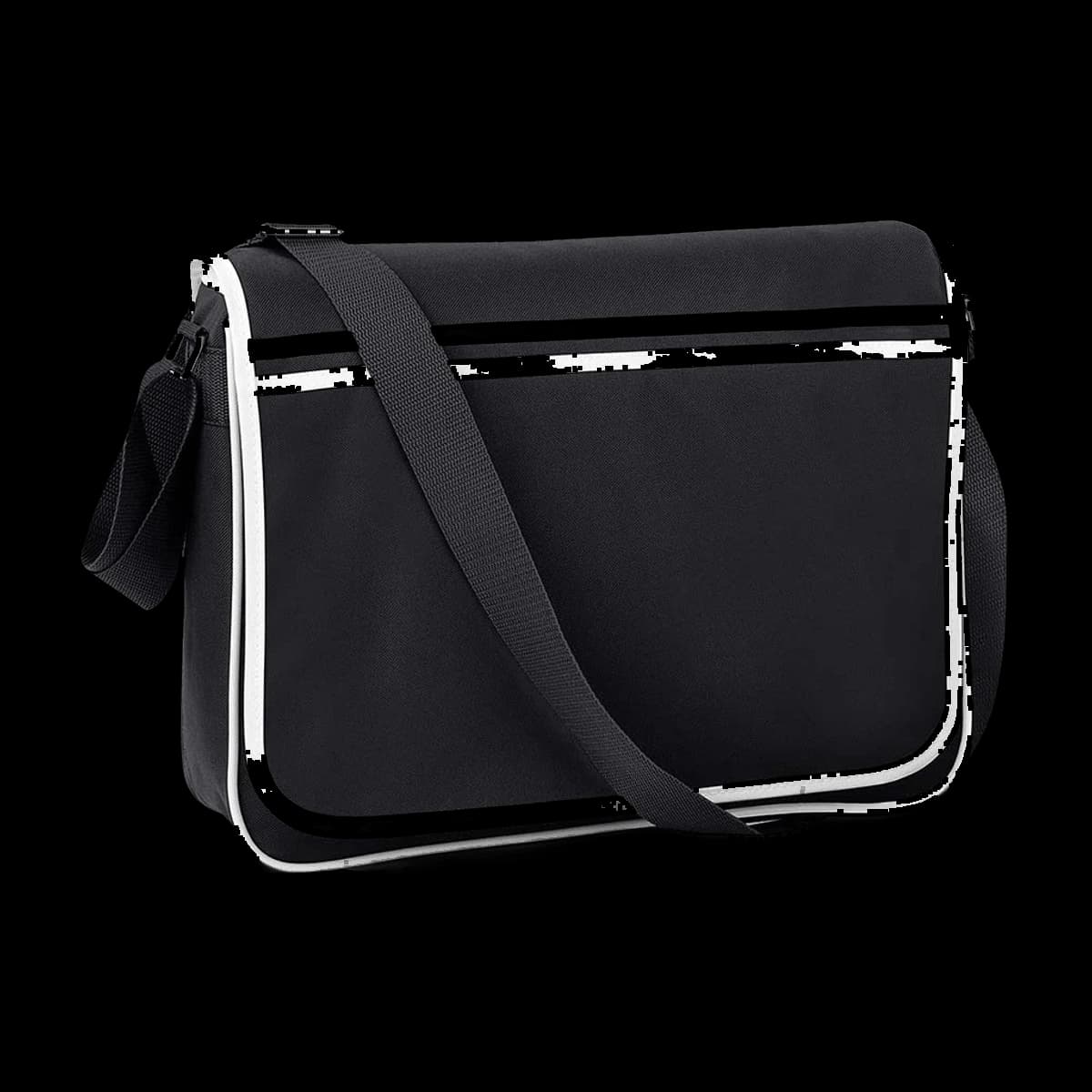 BagBase Retro Messenger Bag — front