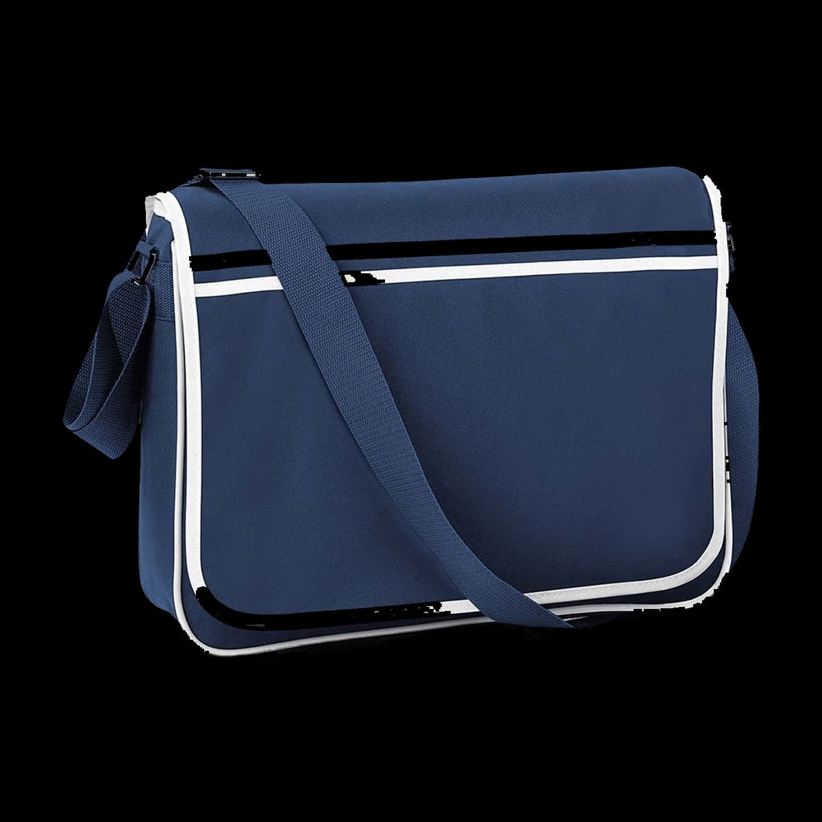 BagBase Retro Messenger Bag — front