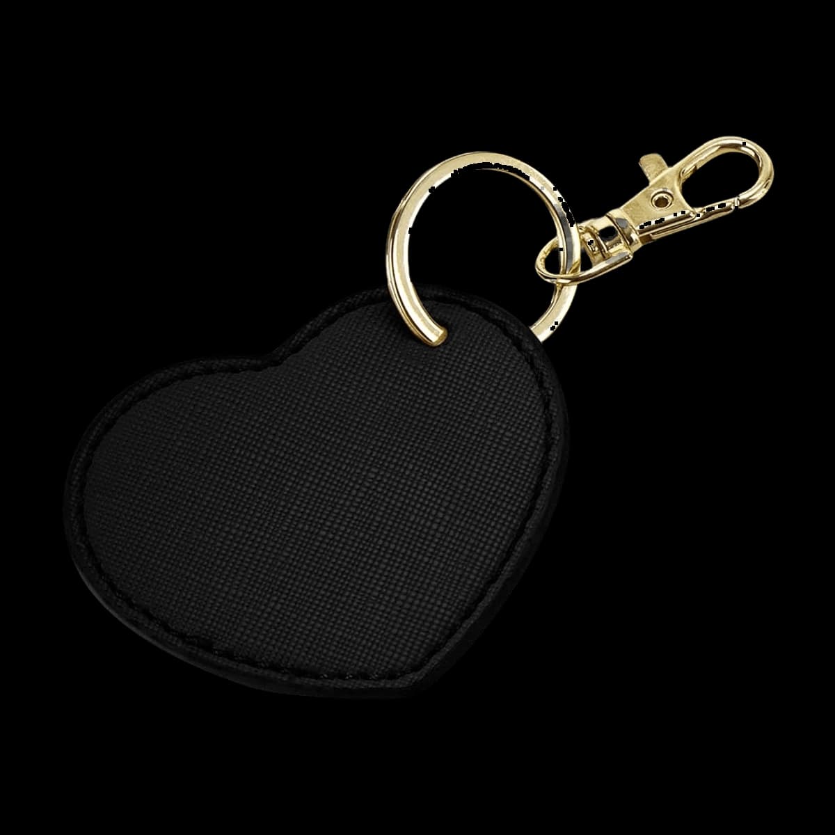 BagBase Boutique Heart Key Clip — front