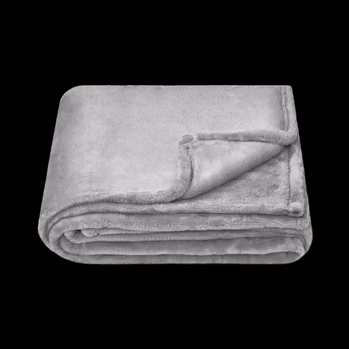 Brand Lab Large Plush Fleece Blanket — front