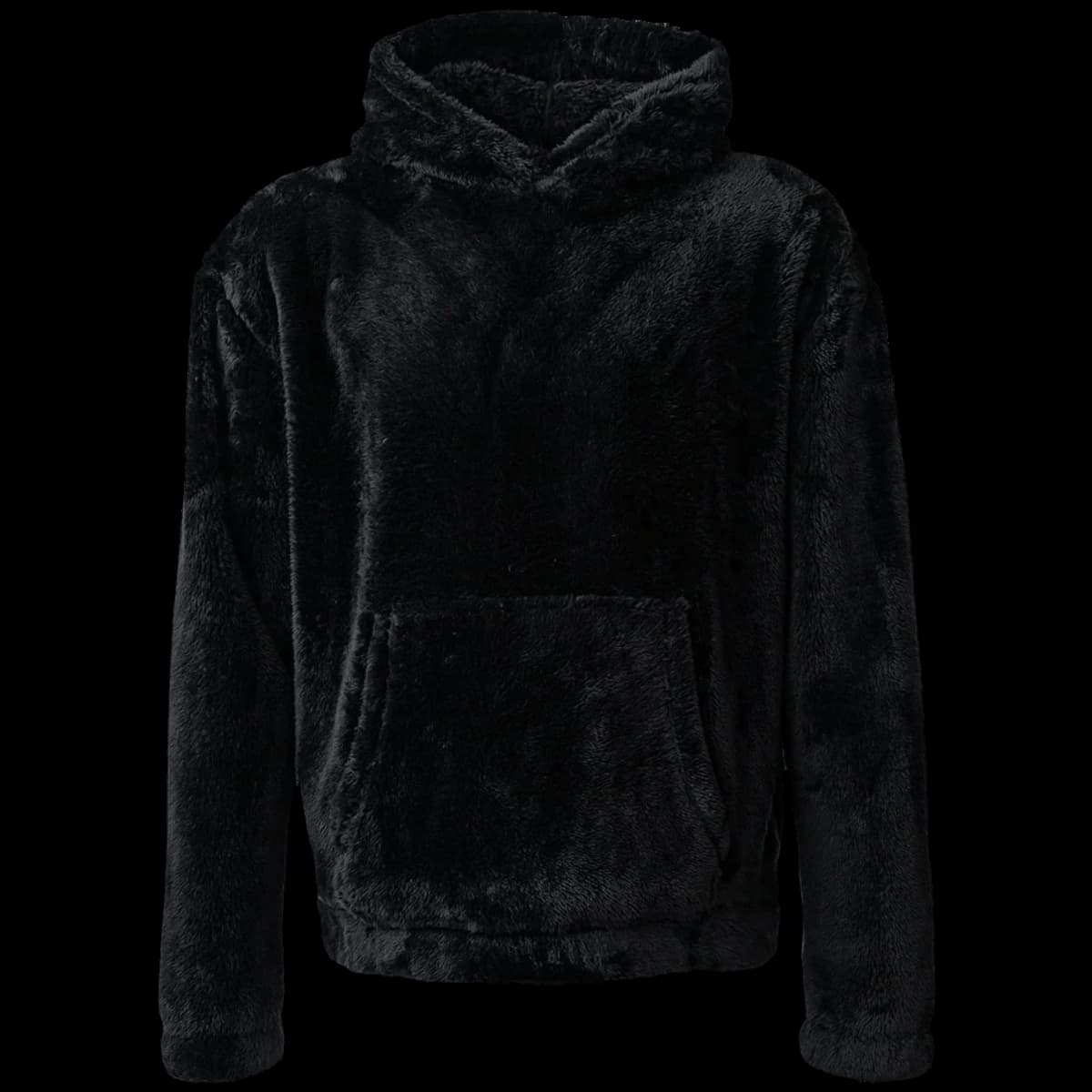 Brand Lab Unisex Fluffy Fleece Hoodie — front