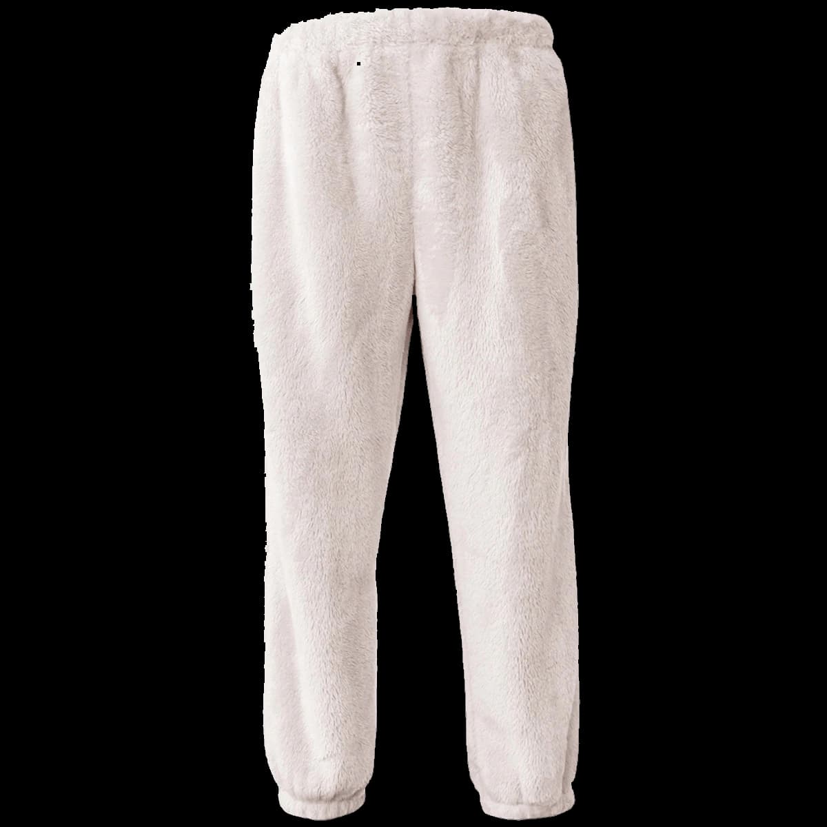 Brand Lab Unisex Fluffy Fleece Joggers — front