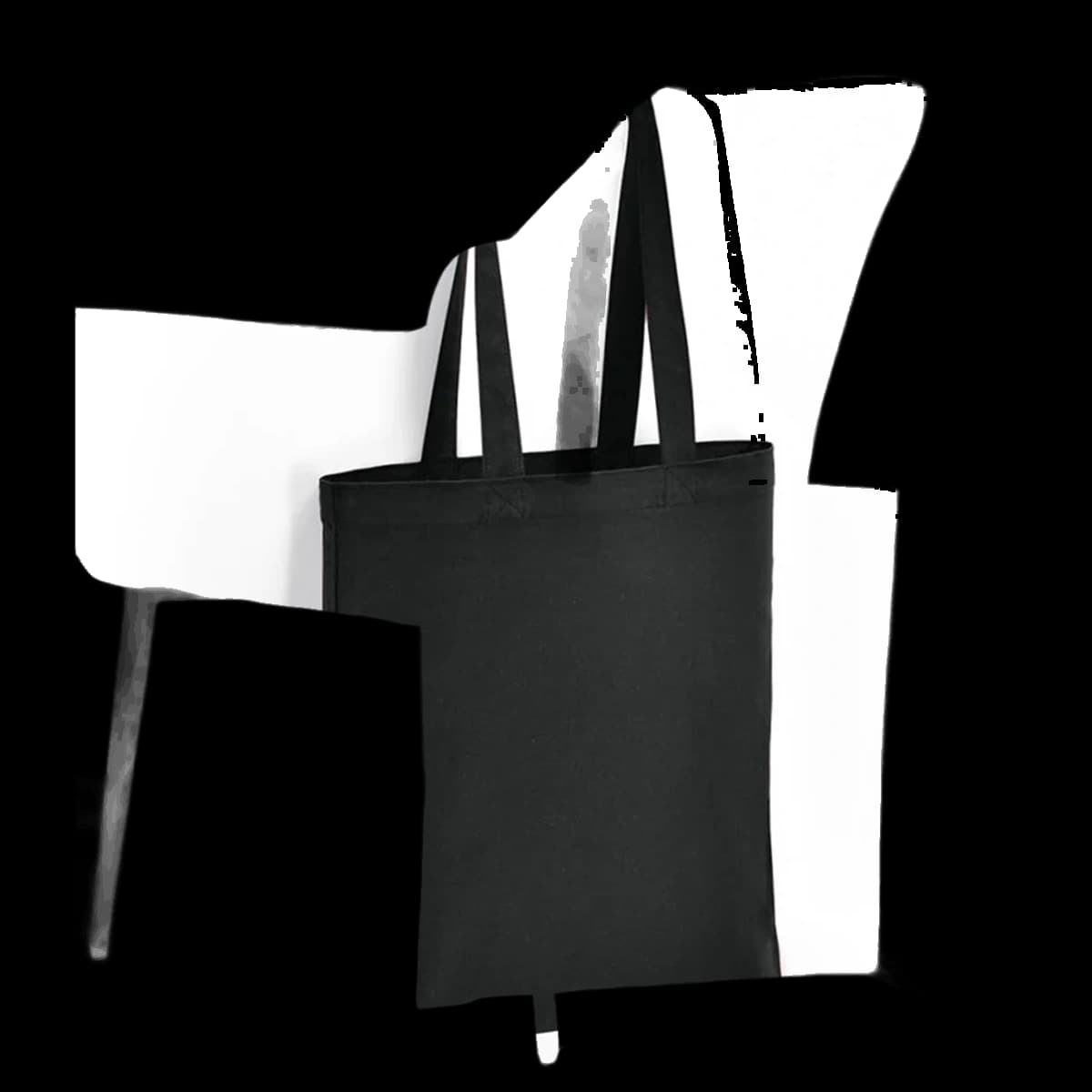 Brand Lab Cotton Long Handle Shopper — front