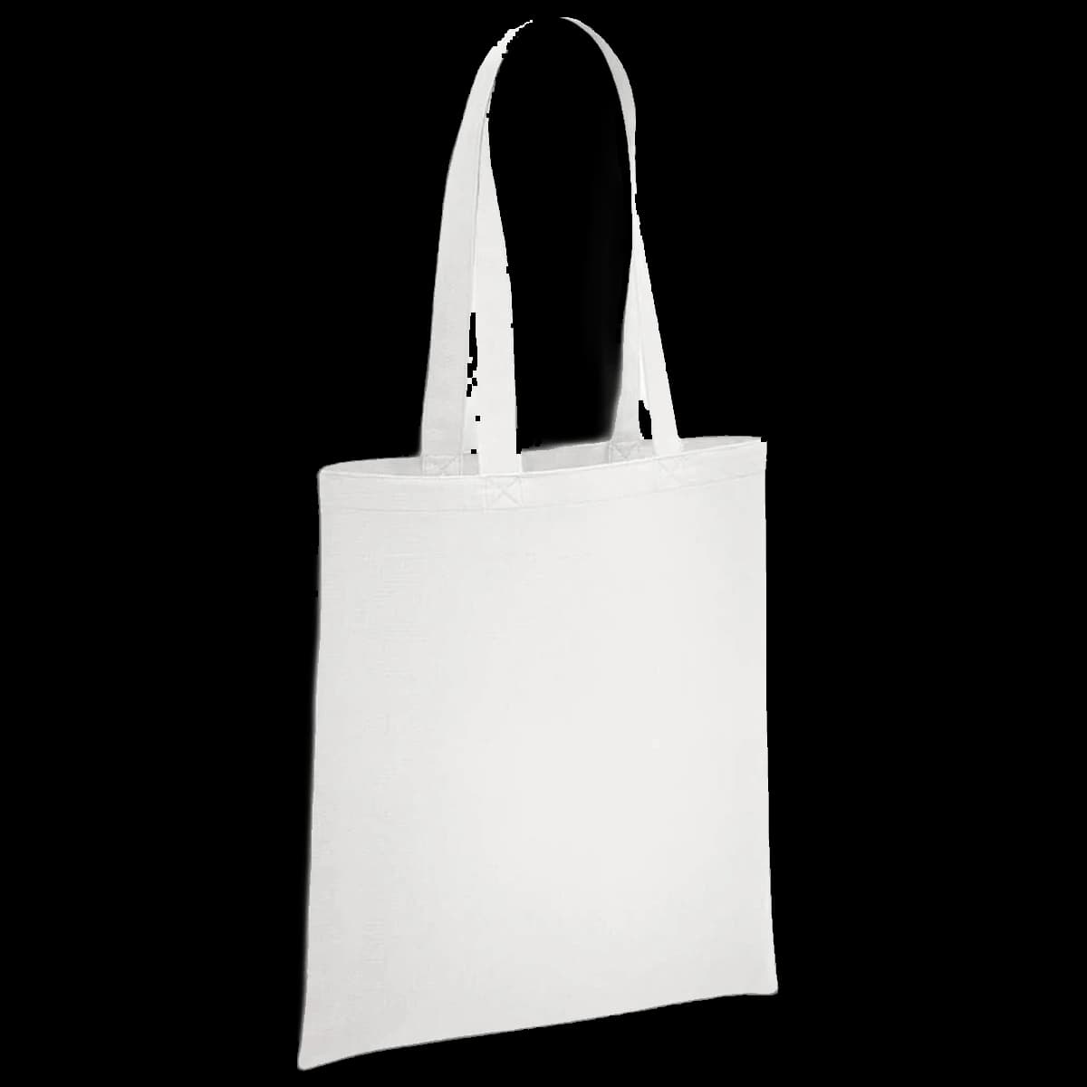 Brand Lab Organic Cotton Long Handle Shopper — front