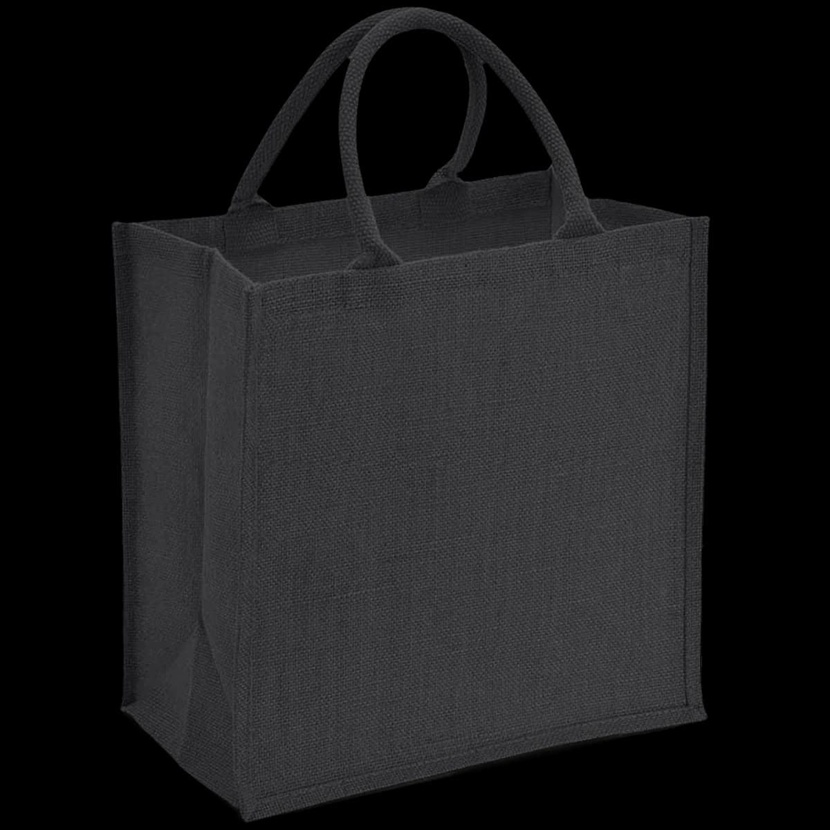 Brand Lab Natural Jute Tote Bag — front