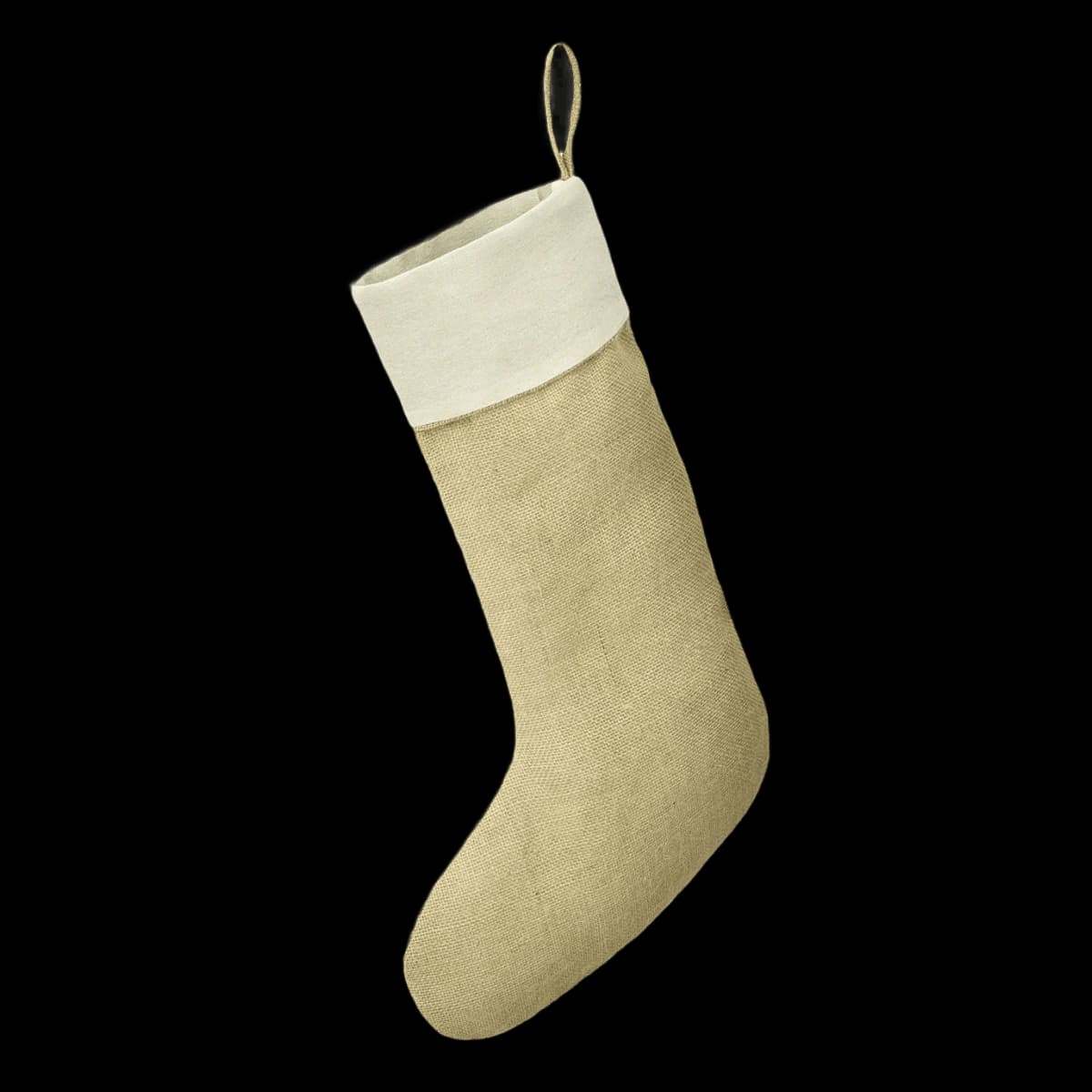 Brand Lab Jute Stocking — front