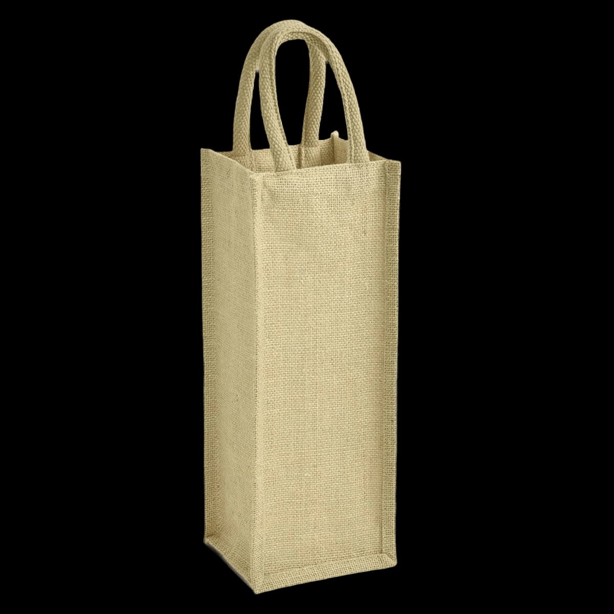 Brand Lab Jute Bottle Bag — front